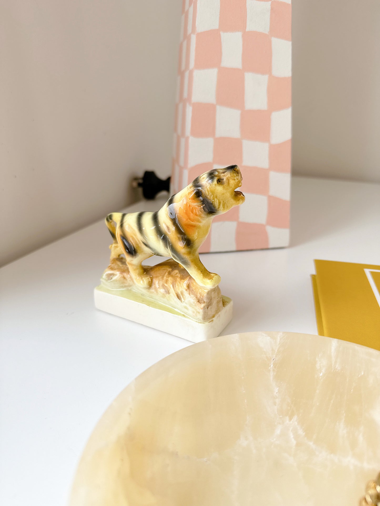 Vintage Ceramic Tiger