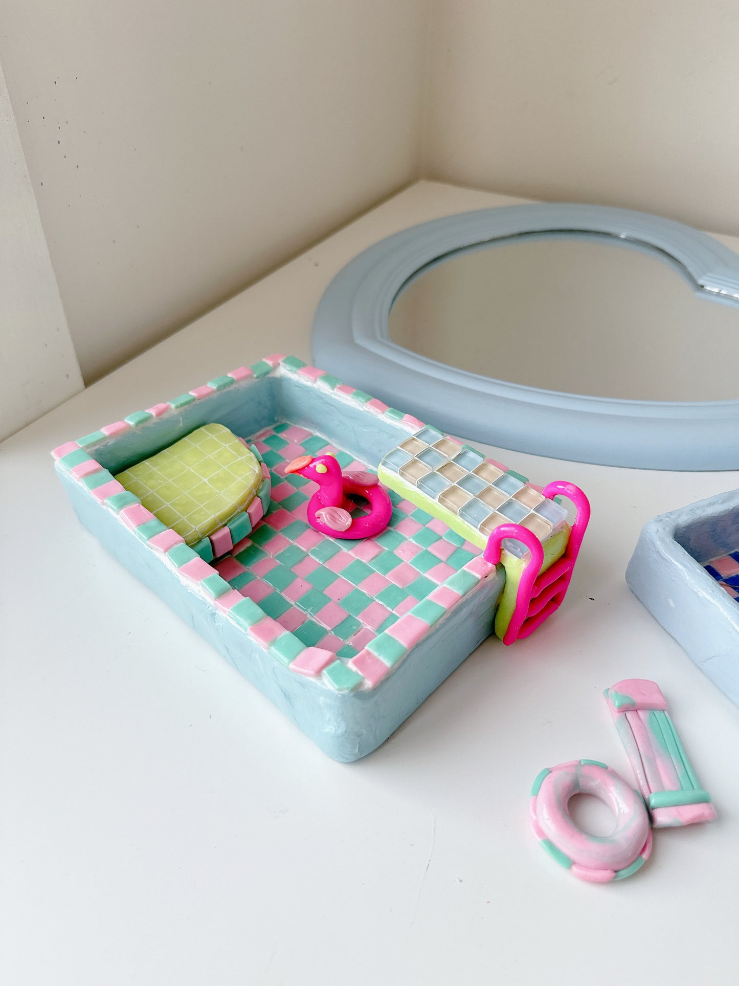 Handmade Pool Trinket Dishes