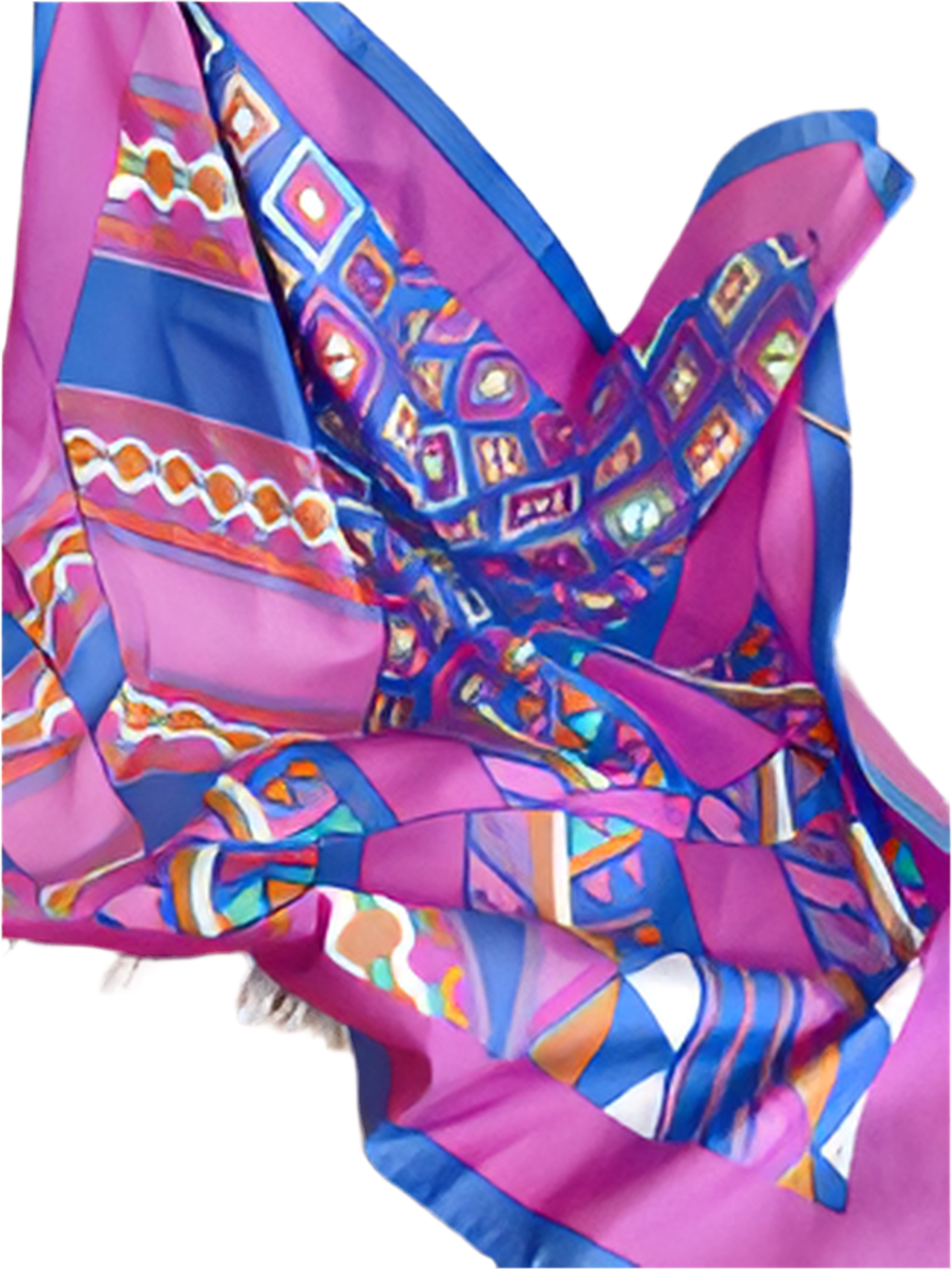 Vintage Lg Scarf by Jim Thompson