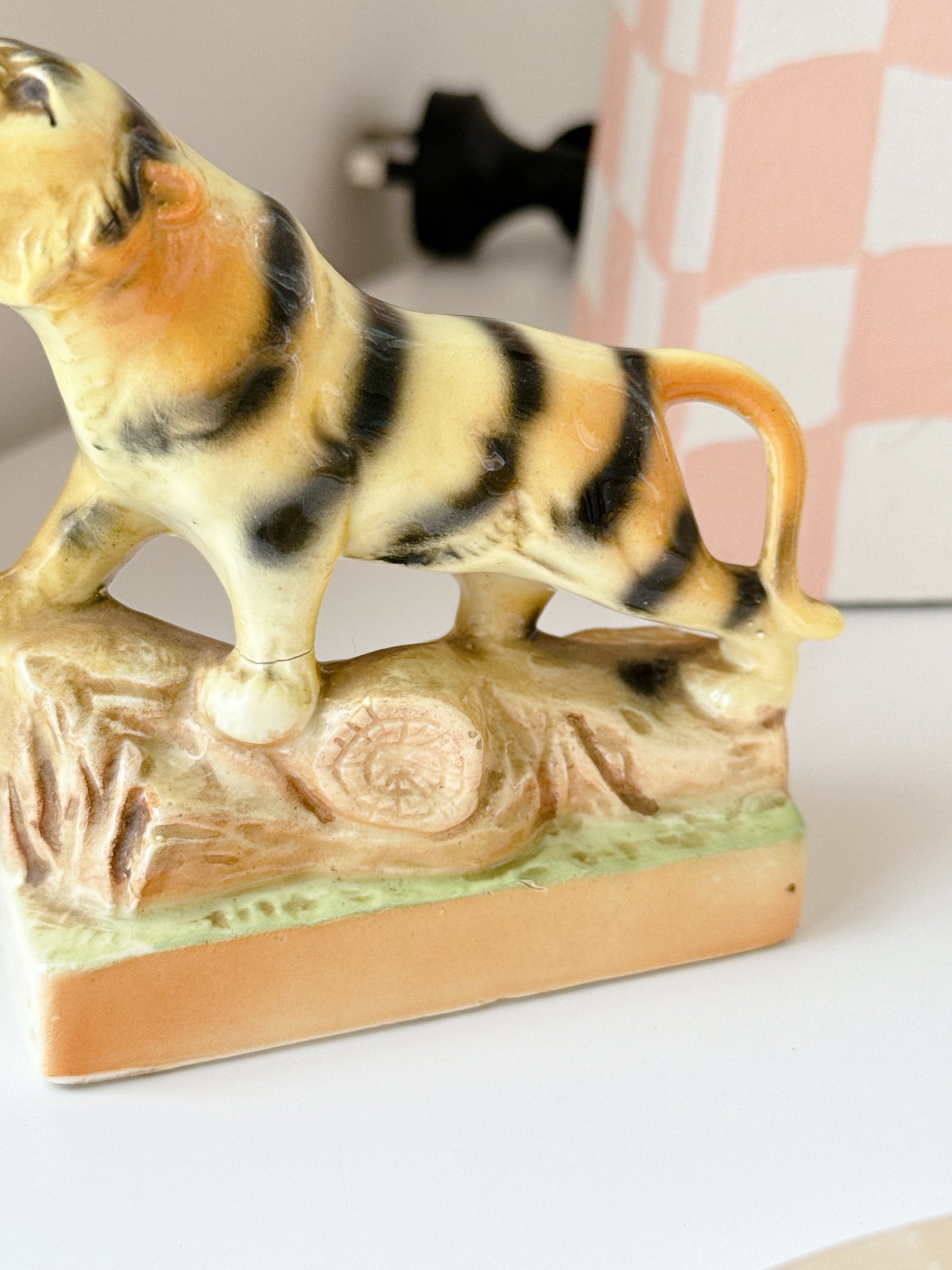 Vintage Ceramic Tiger