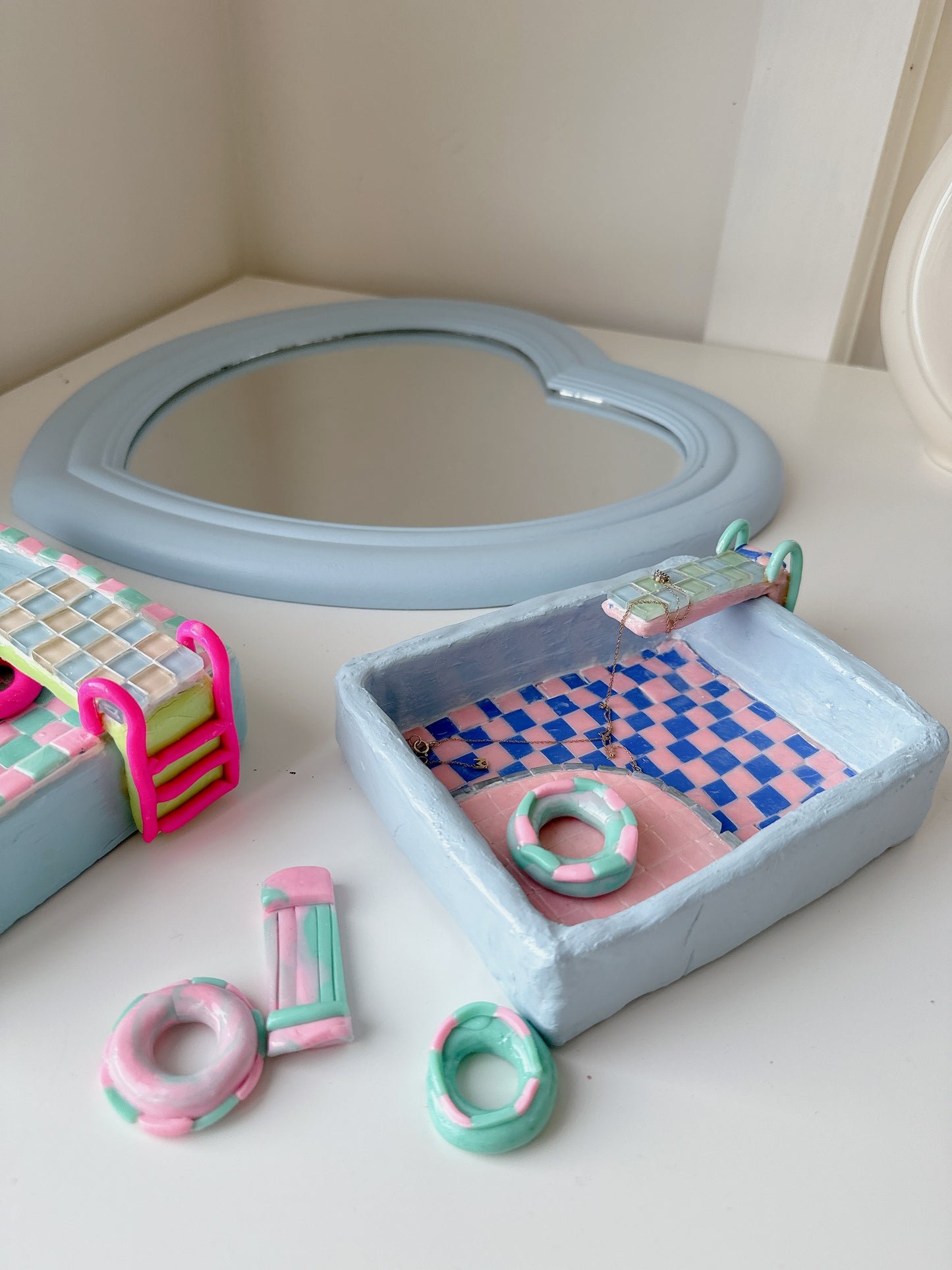 Handmade Pool Trinket Dishes