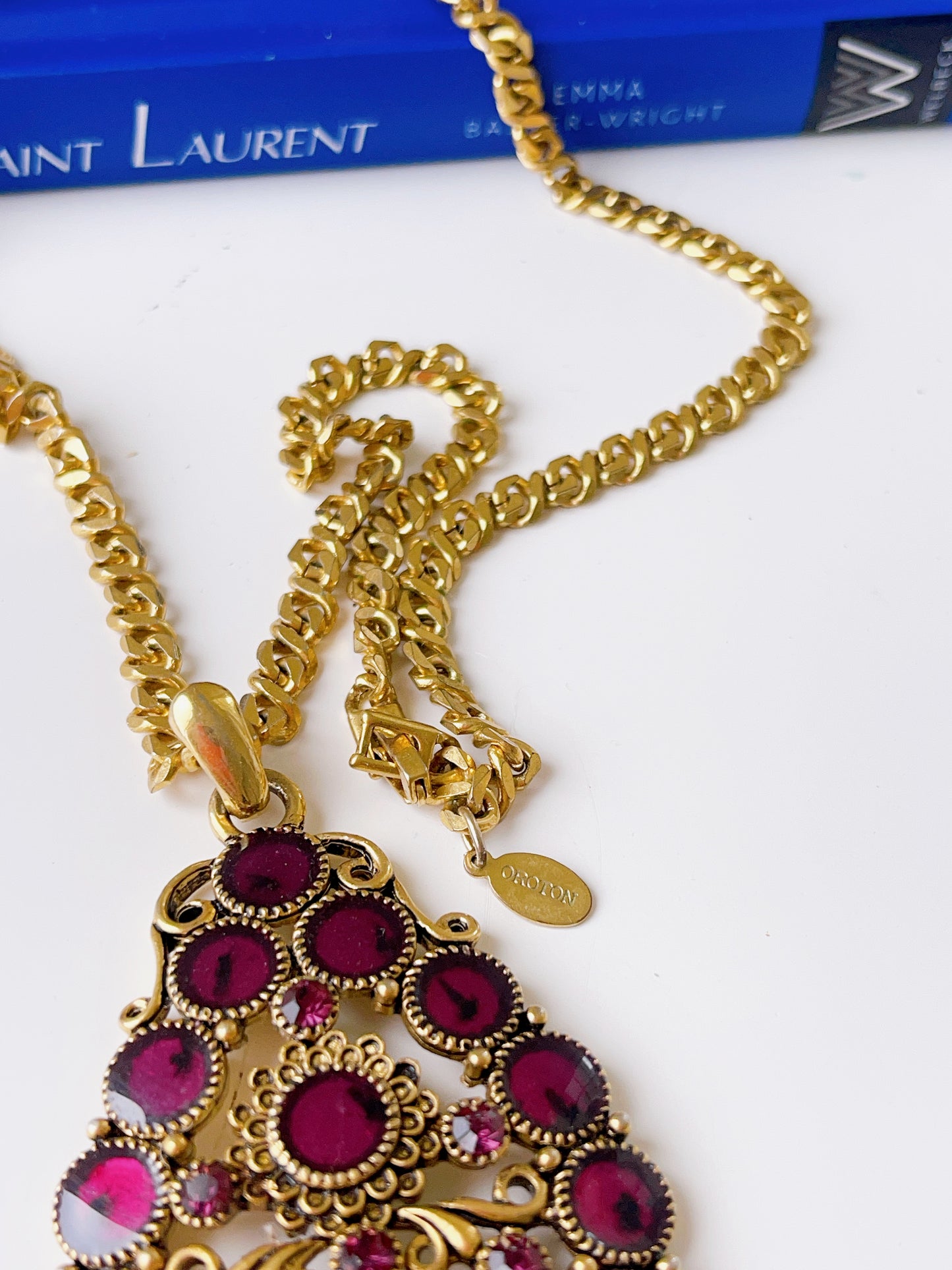 Vintage Oroton Pendant & Chain