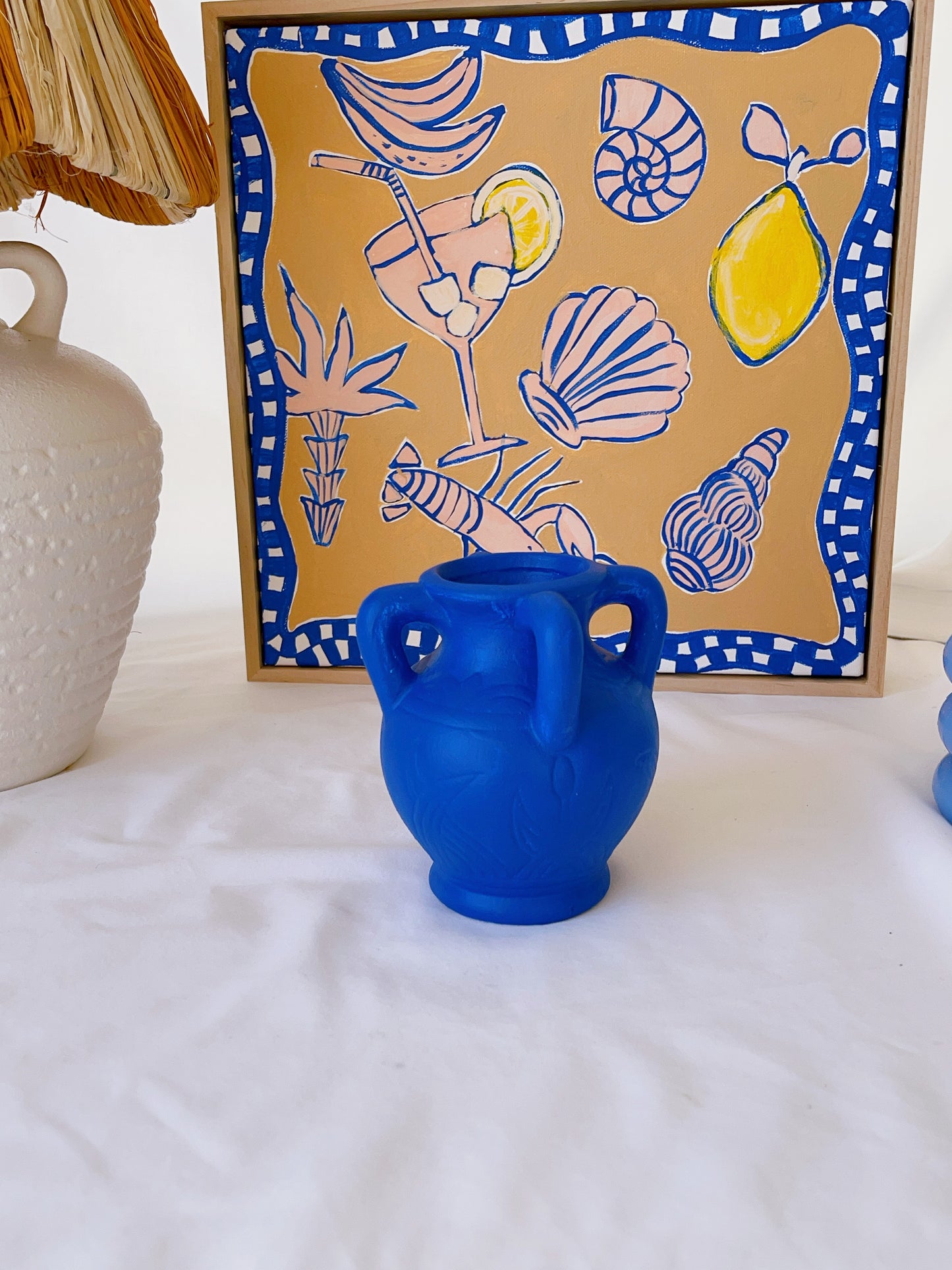 Electric Blue Pot