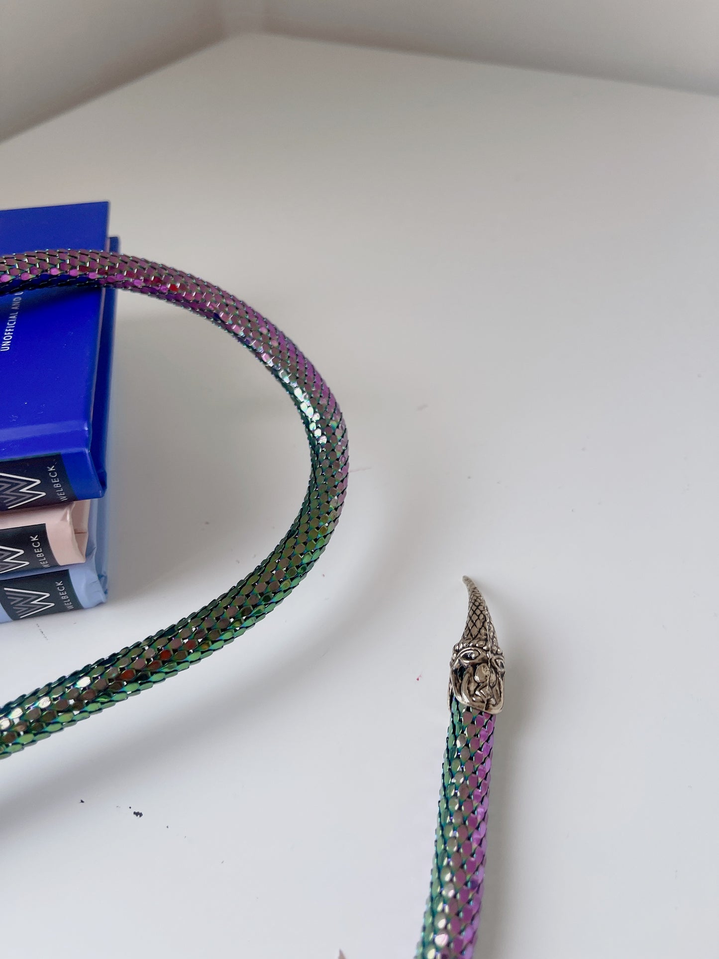 80’s Signed DL Auld co. Serpent Necklace