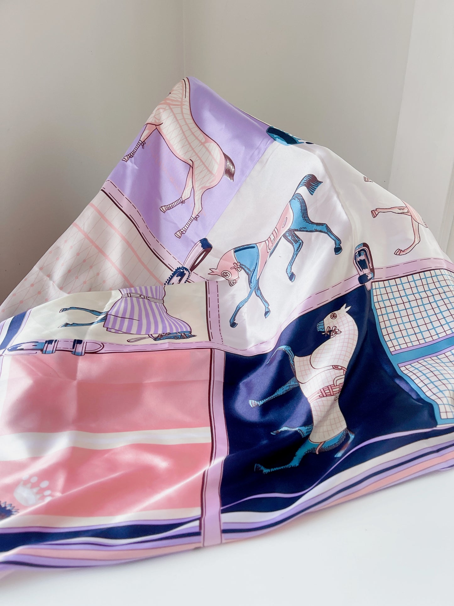 Silky Pastel Scarf