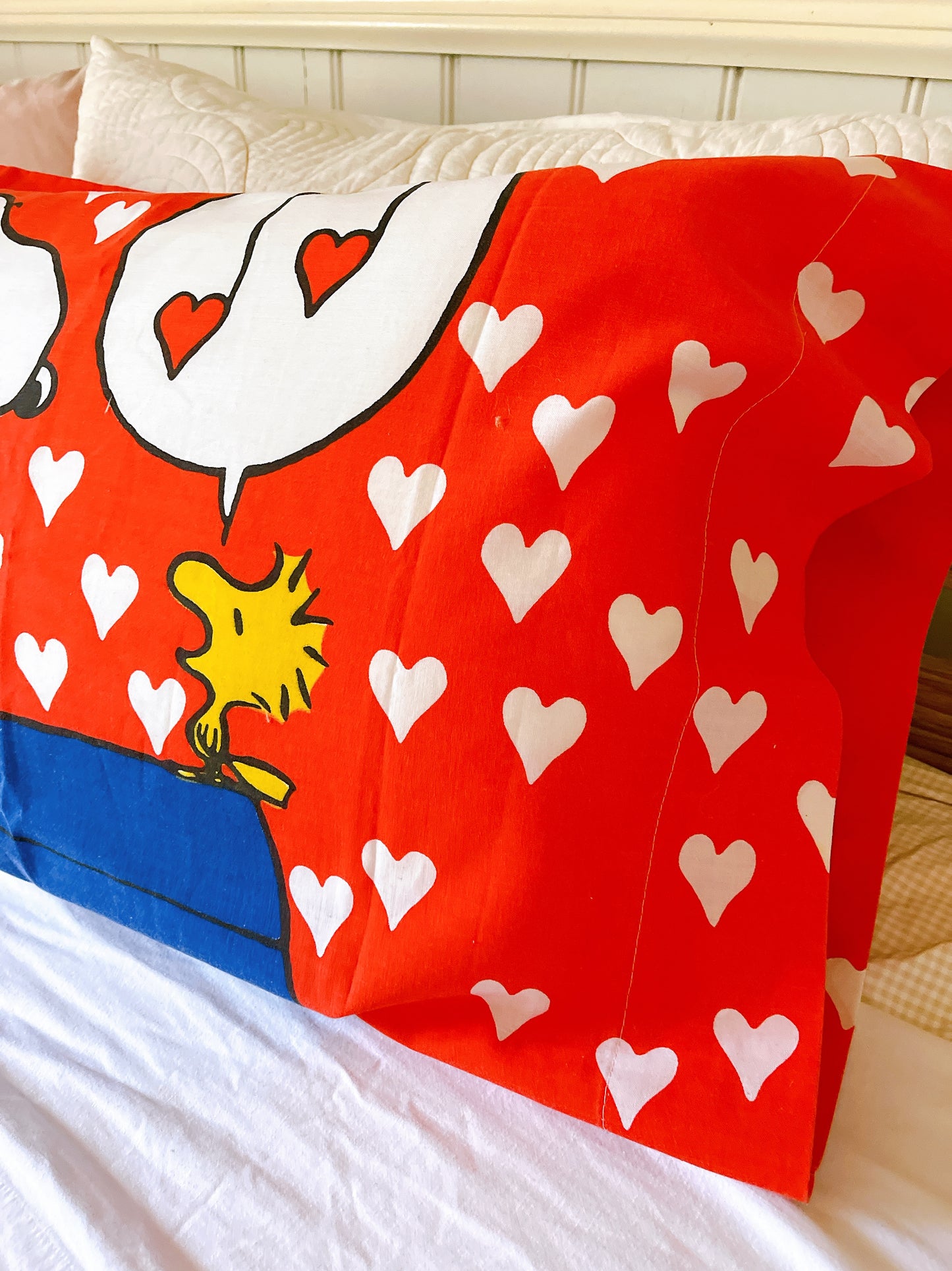 Cute Vintage Snoopy Pillowcase