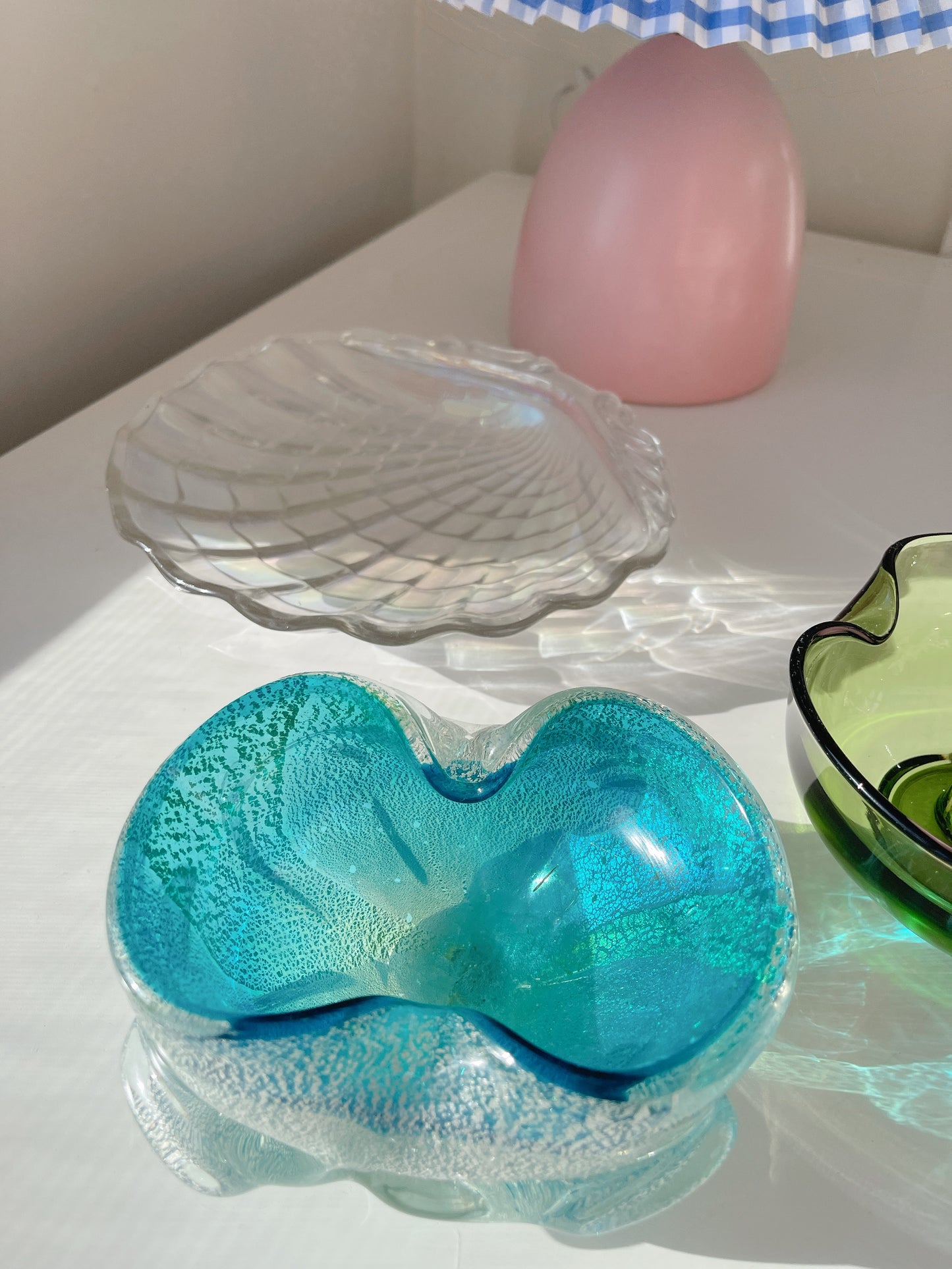 Stunning Vintage Murano Glass Trinket Dish