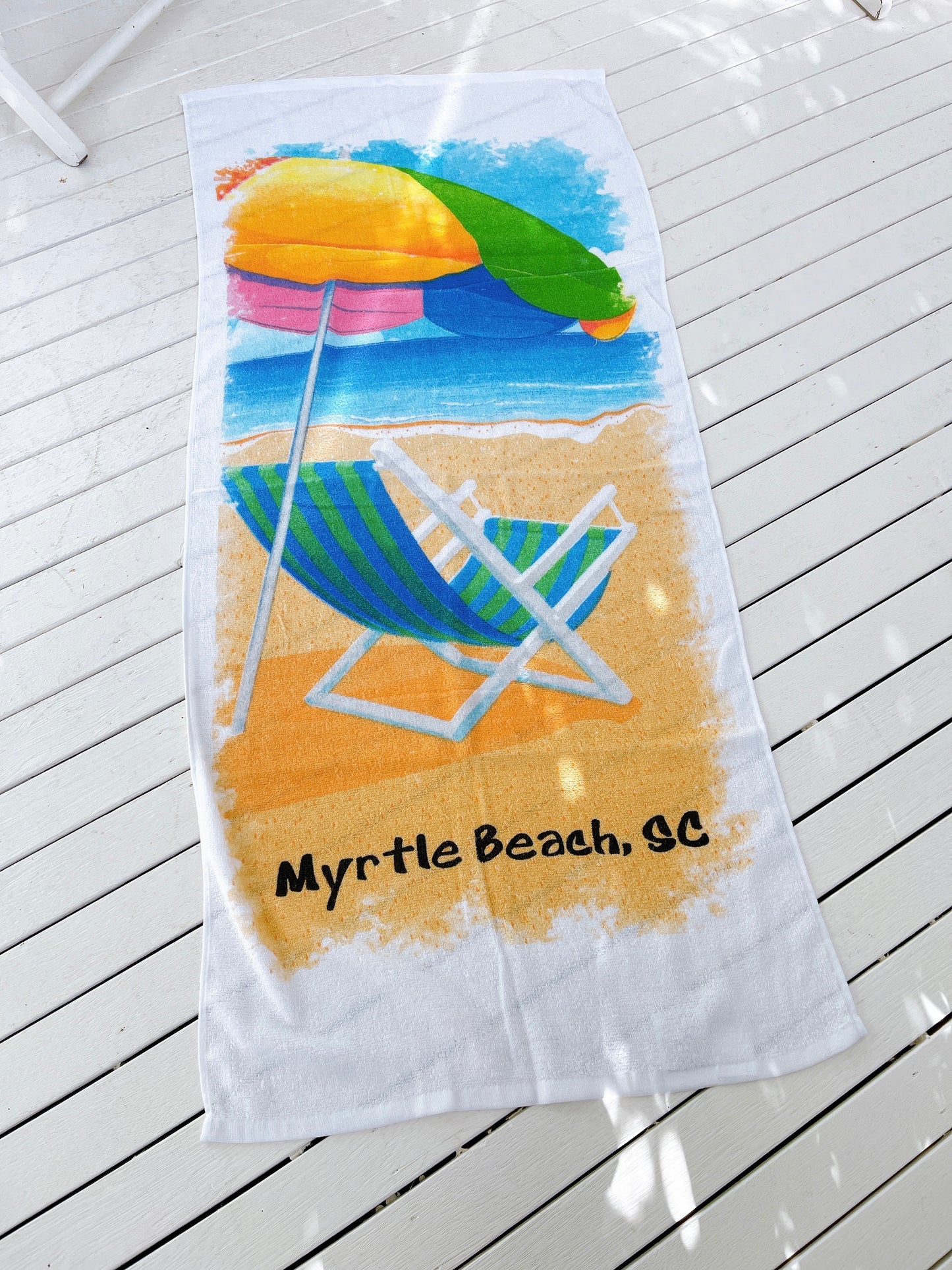 Vintage Myrtle Beach Towel