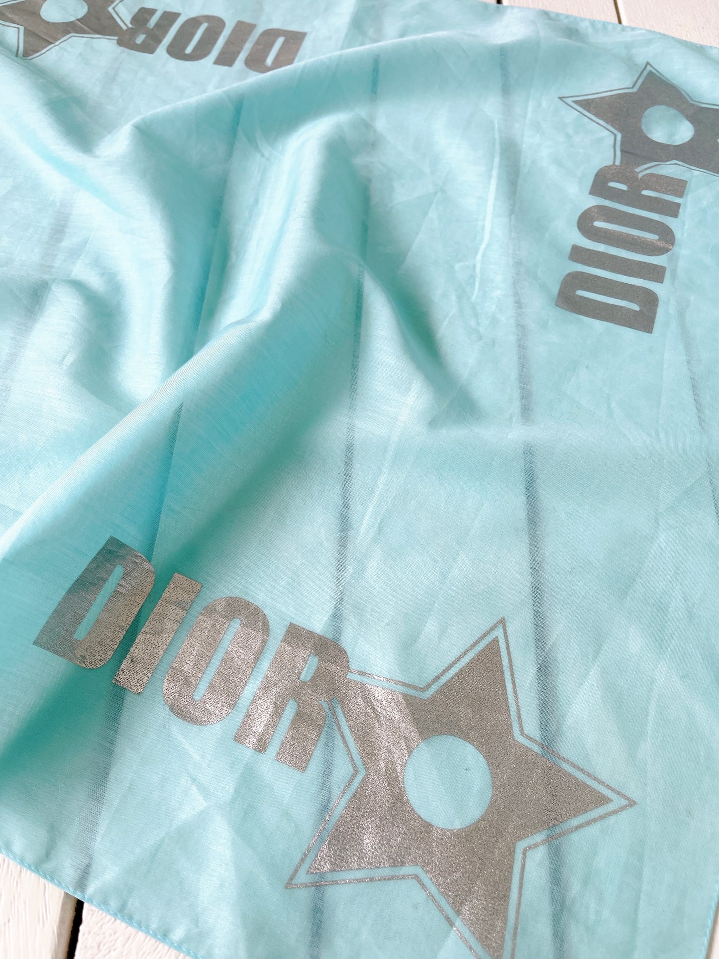 Authentic Christian Dior Cotton Scarf