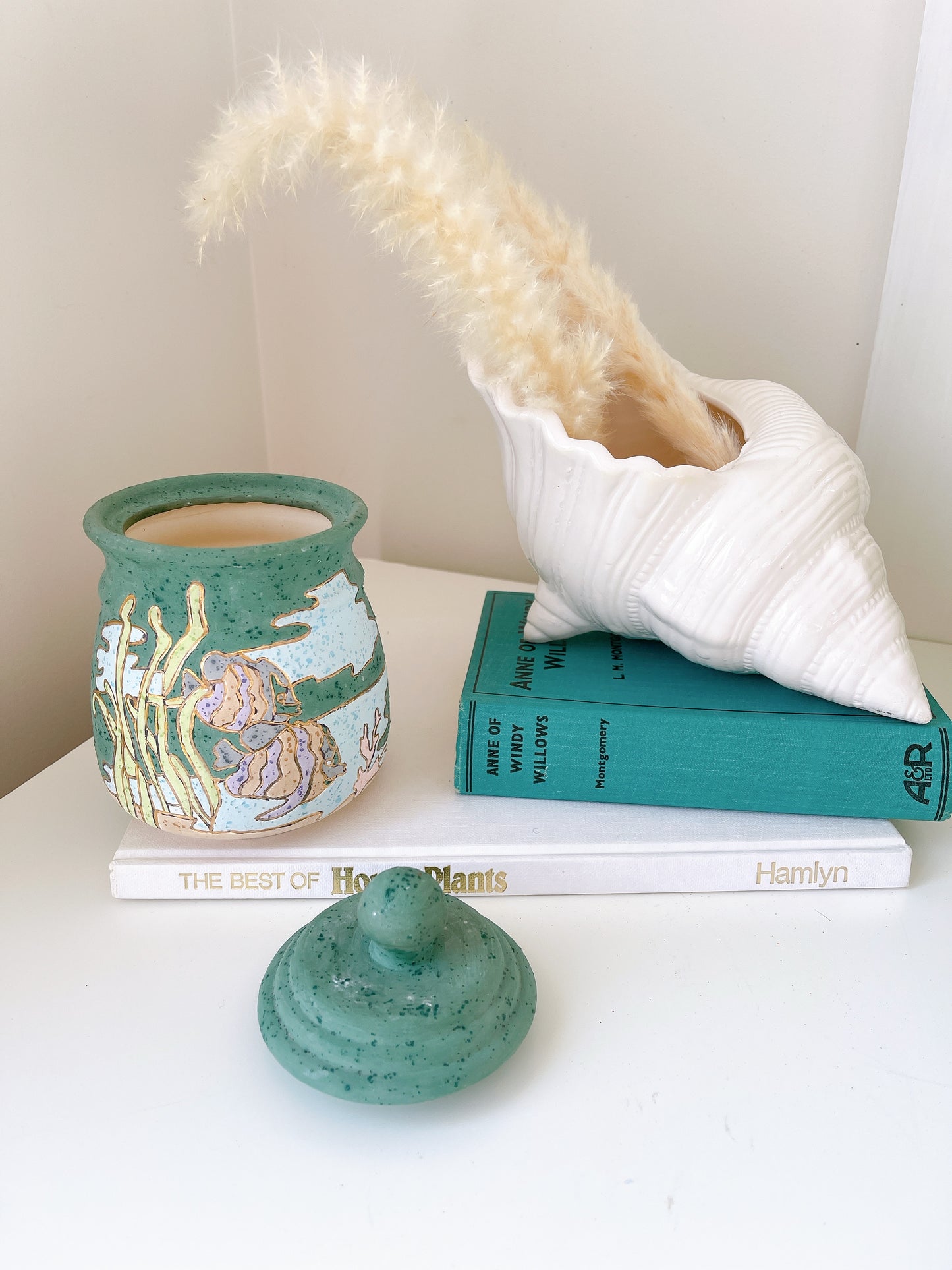 The Very ā90ās fish Canister by Lori ā94