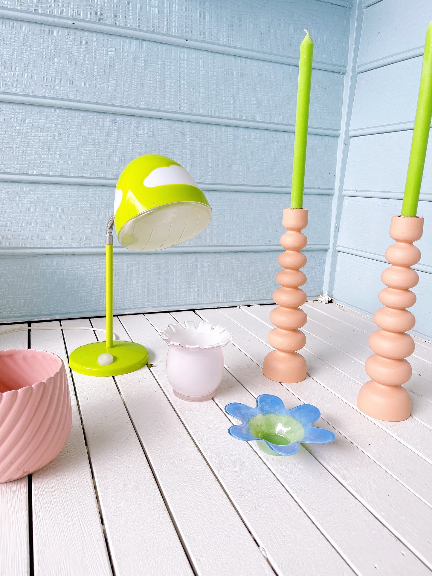 Glass Daisy Bowl