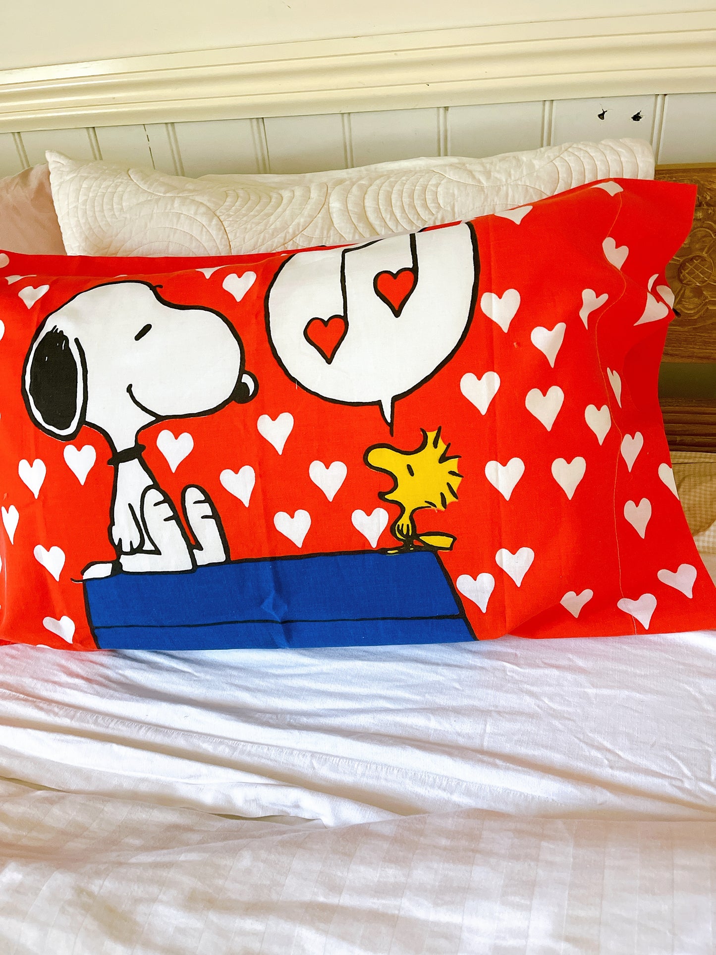 Cute Vintage Snoopy Pillowcase