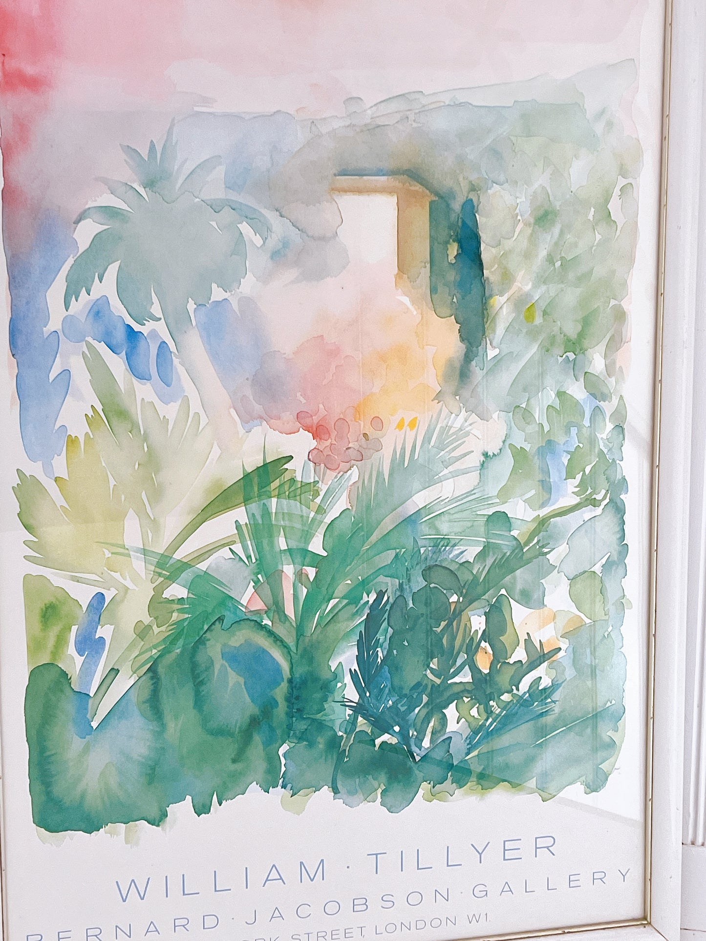 ‘Near Cannes’ William Tillyer Vintage Print