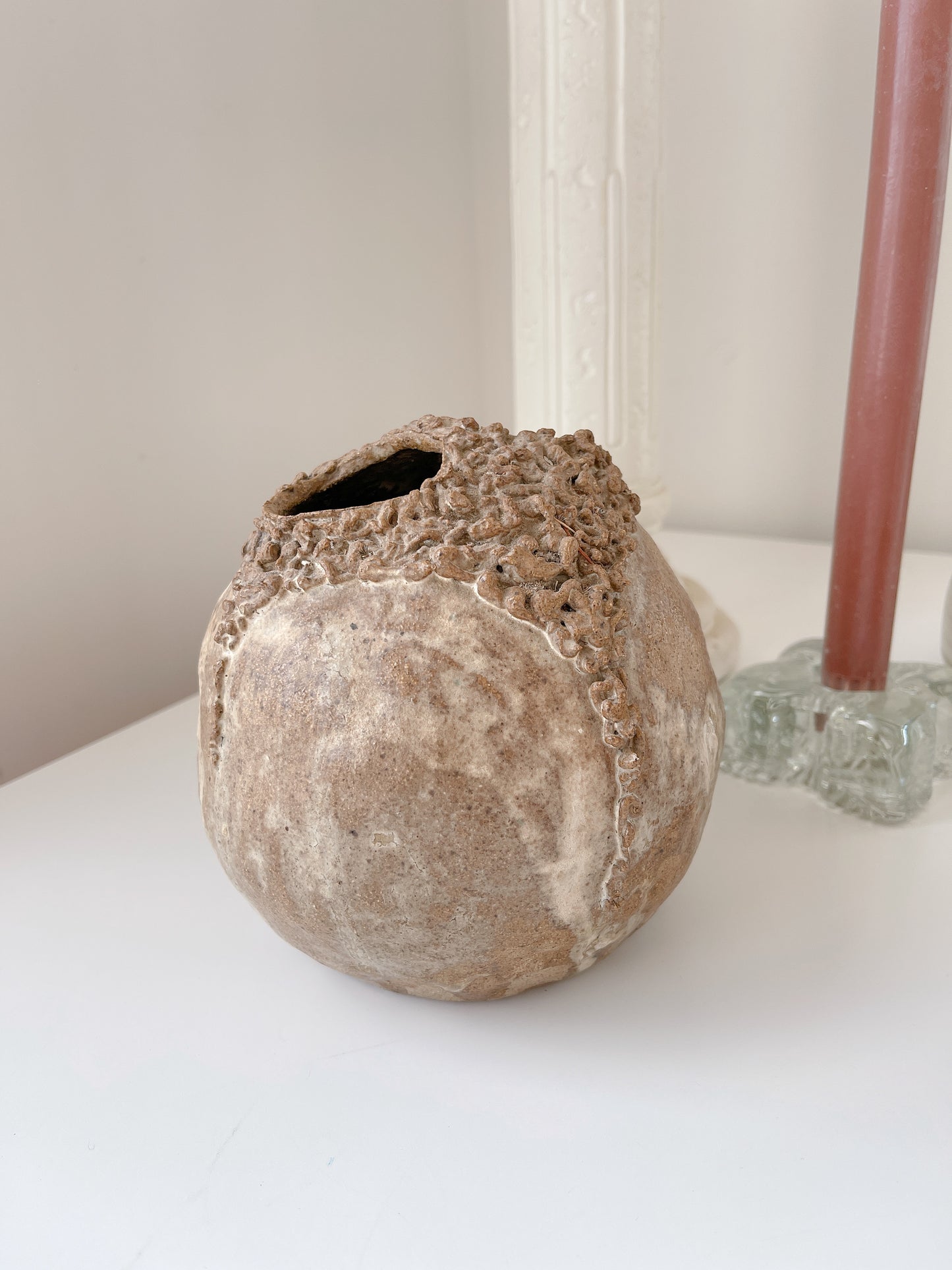 Mid Century Pottery Vase - 1975