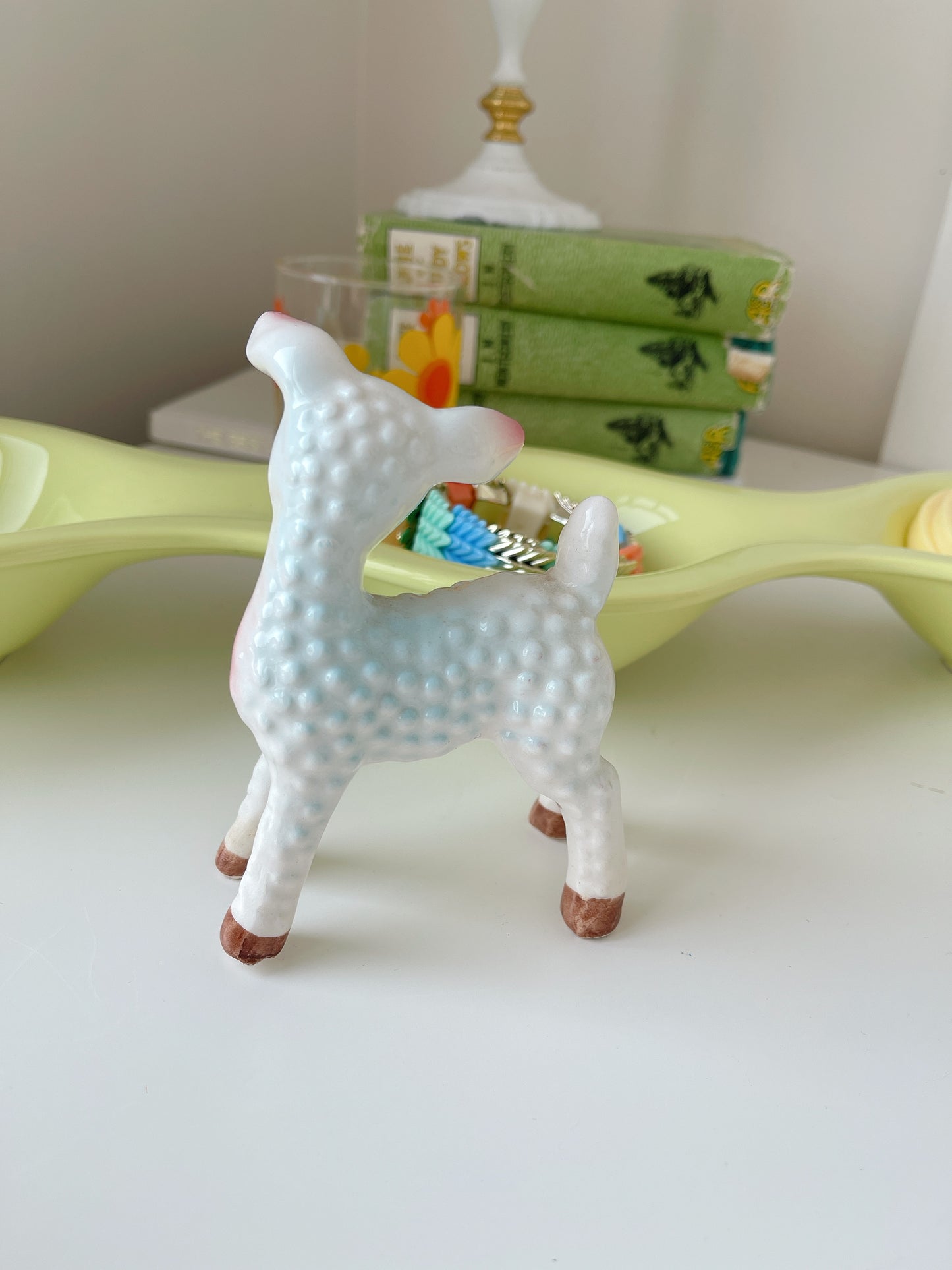 Vintage Ceramic Lamb