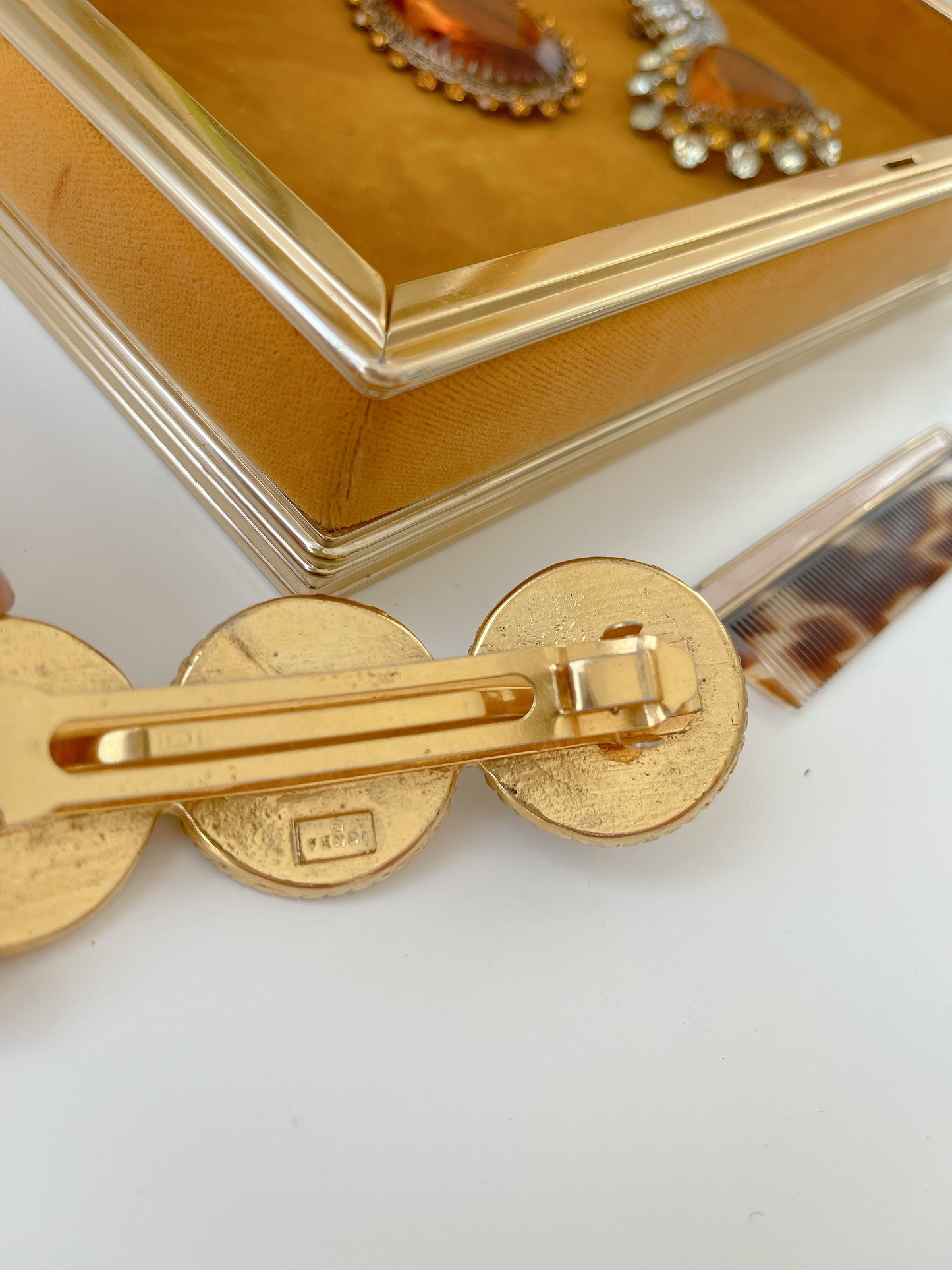 Authentic Vintage Fendi Hairclip