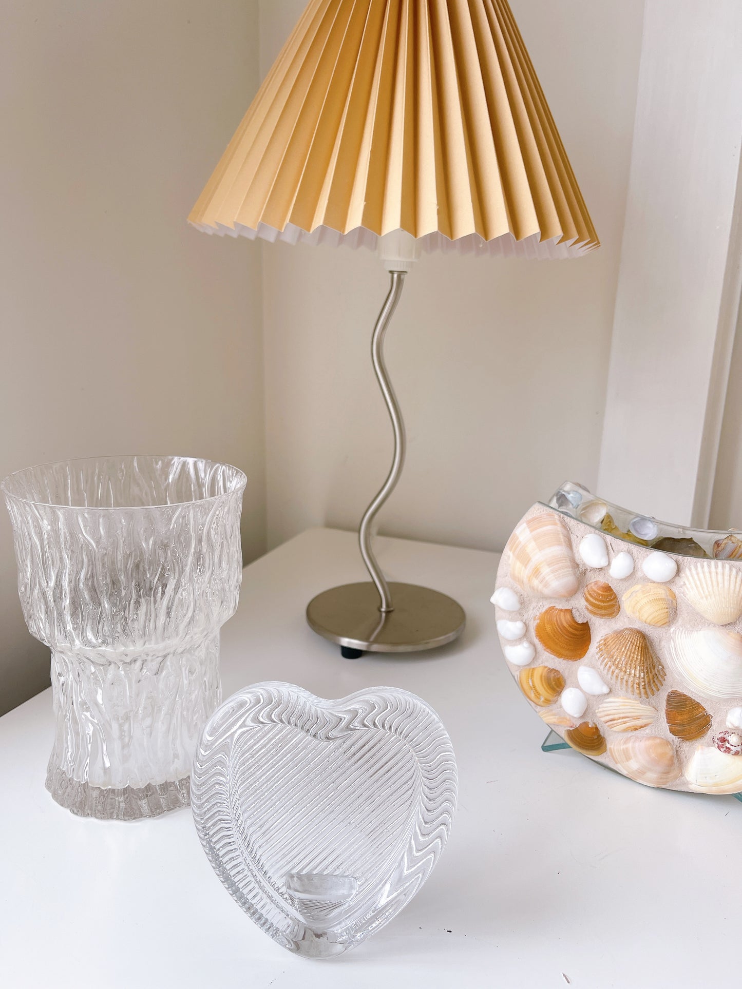 Shell Glass Vase