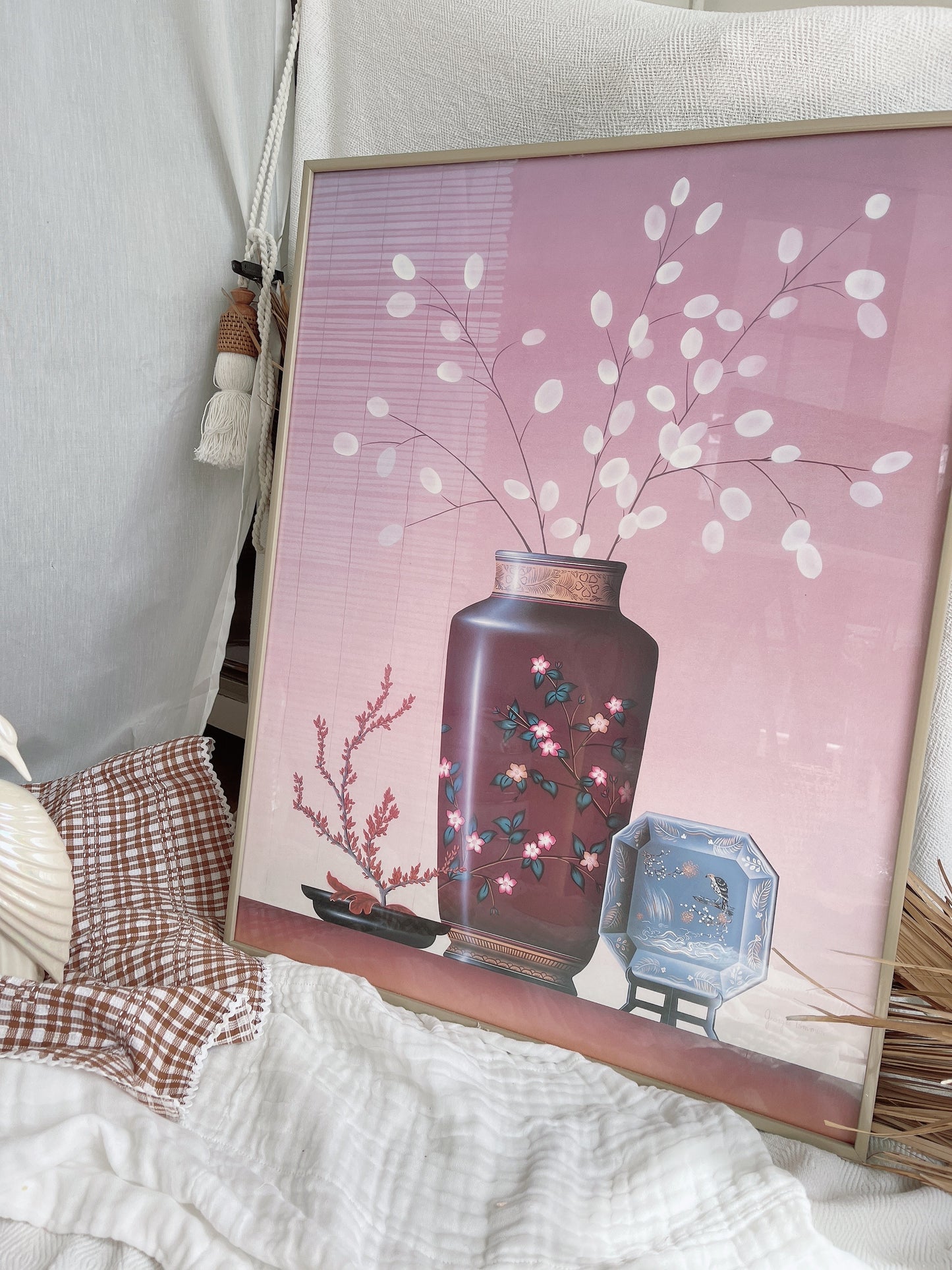 Vintage Still Life Framed Print by Georges Pommier