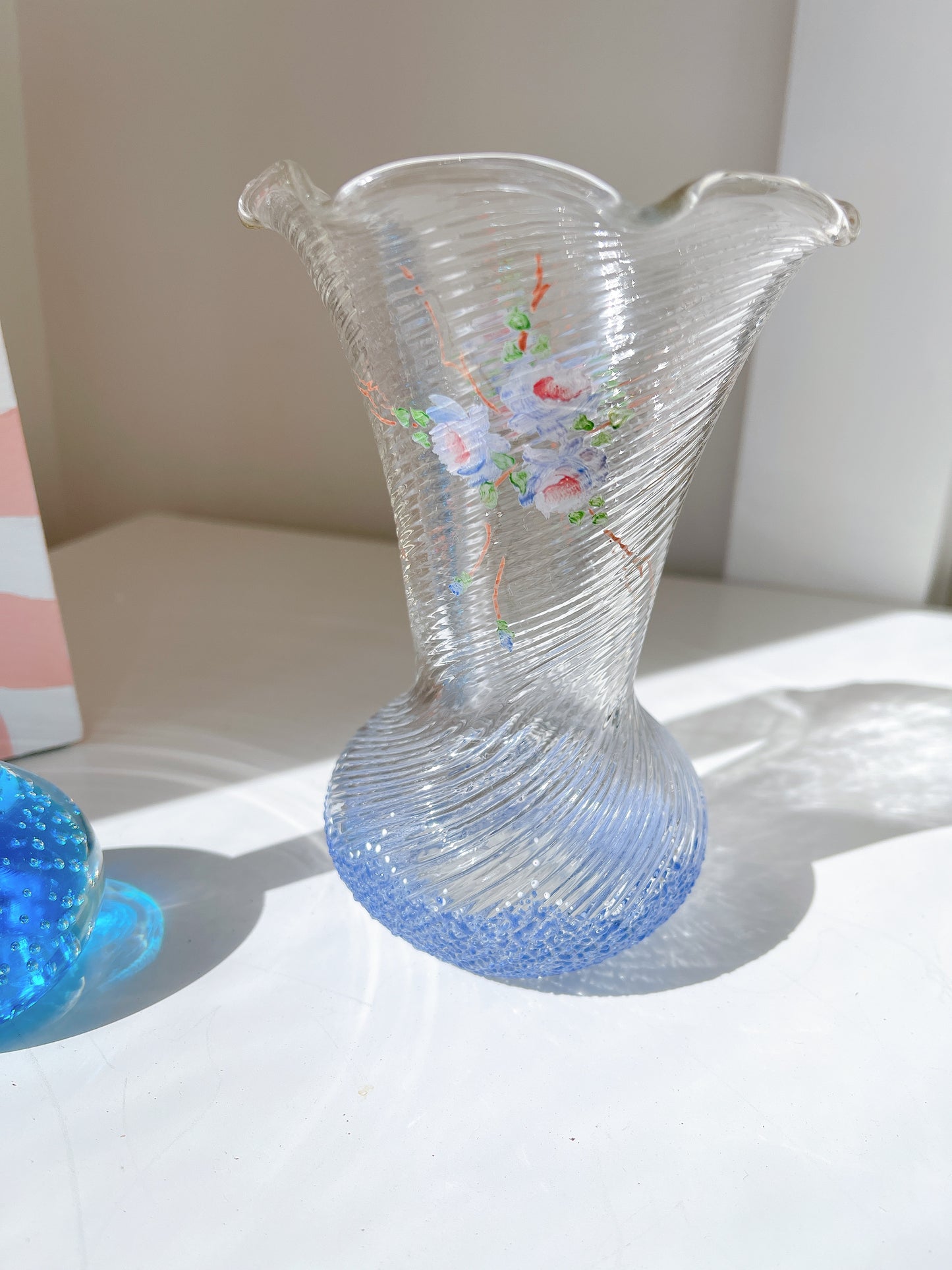 Pretty Filigree Vintage Vase