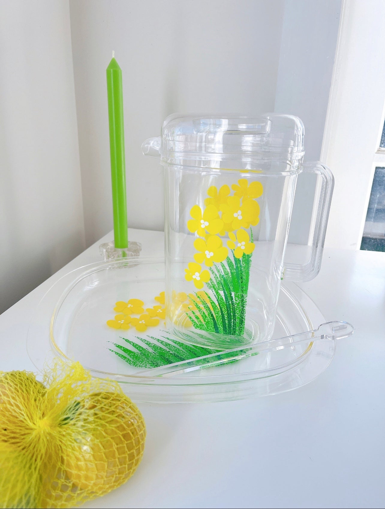 Vintage Jug & Platter Picnic-ware