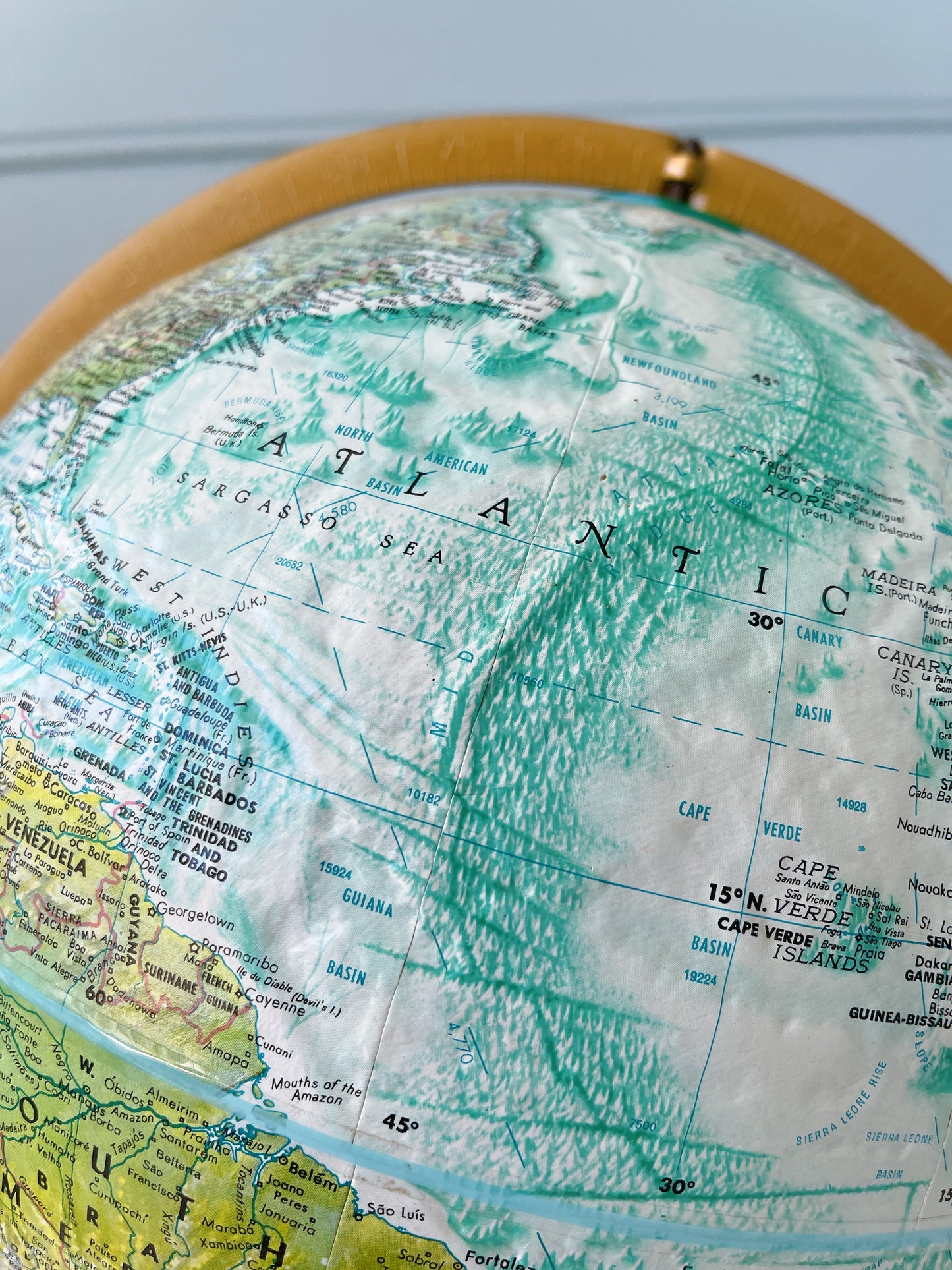Vintage World Globe