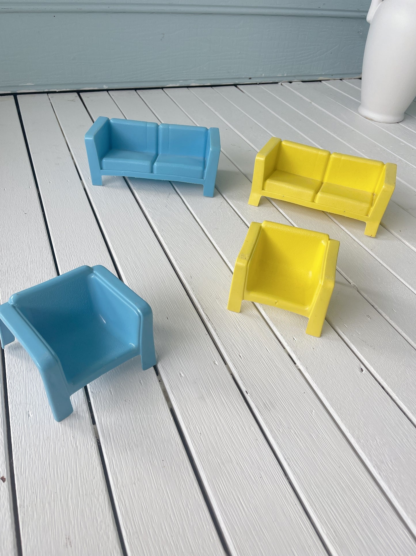 Mattel 1973 Barbie Plastic Chairs