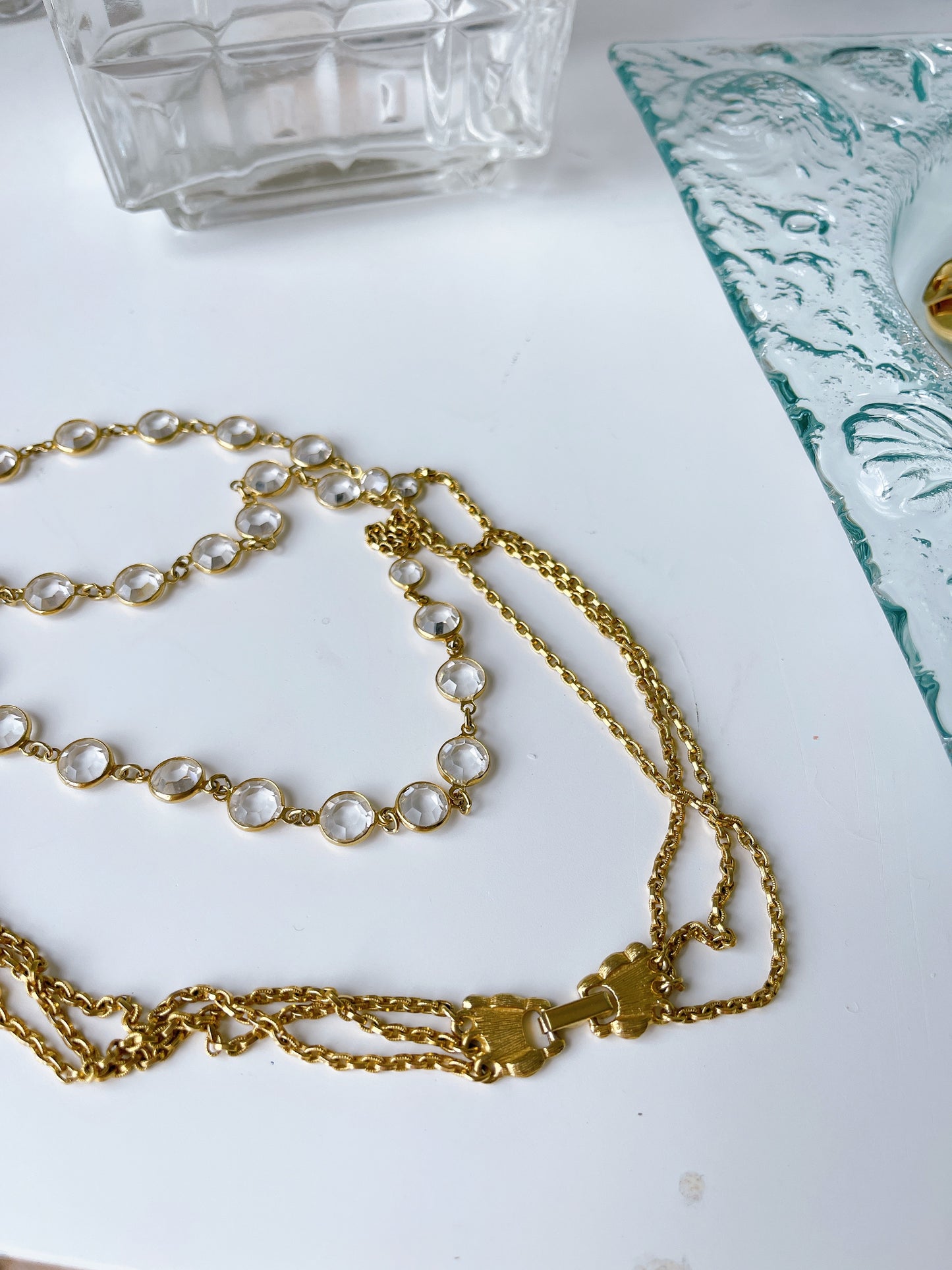 90’s Triple Strand Necklace