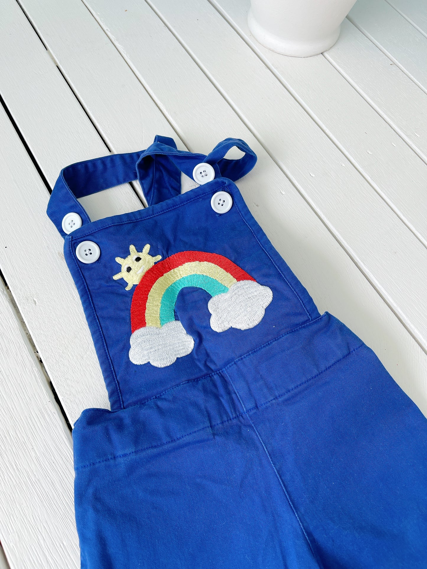 My Vintage Kid Rainbow Overalls