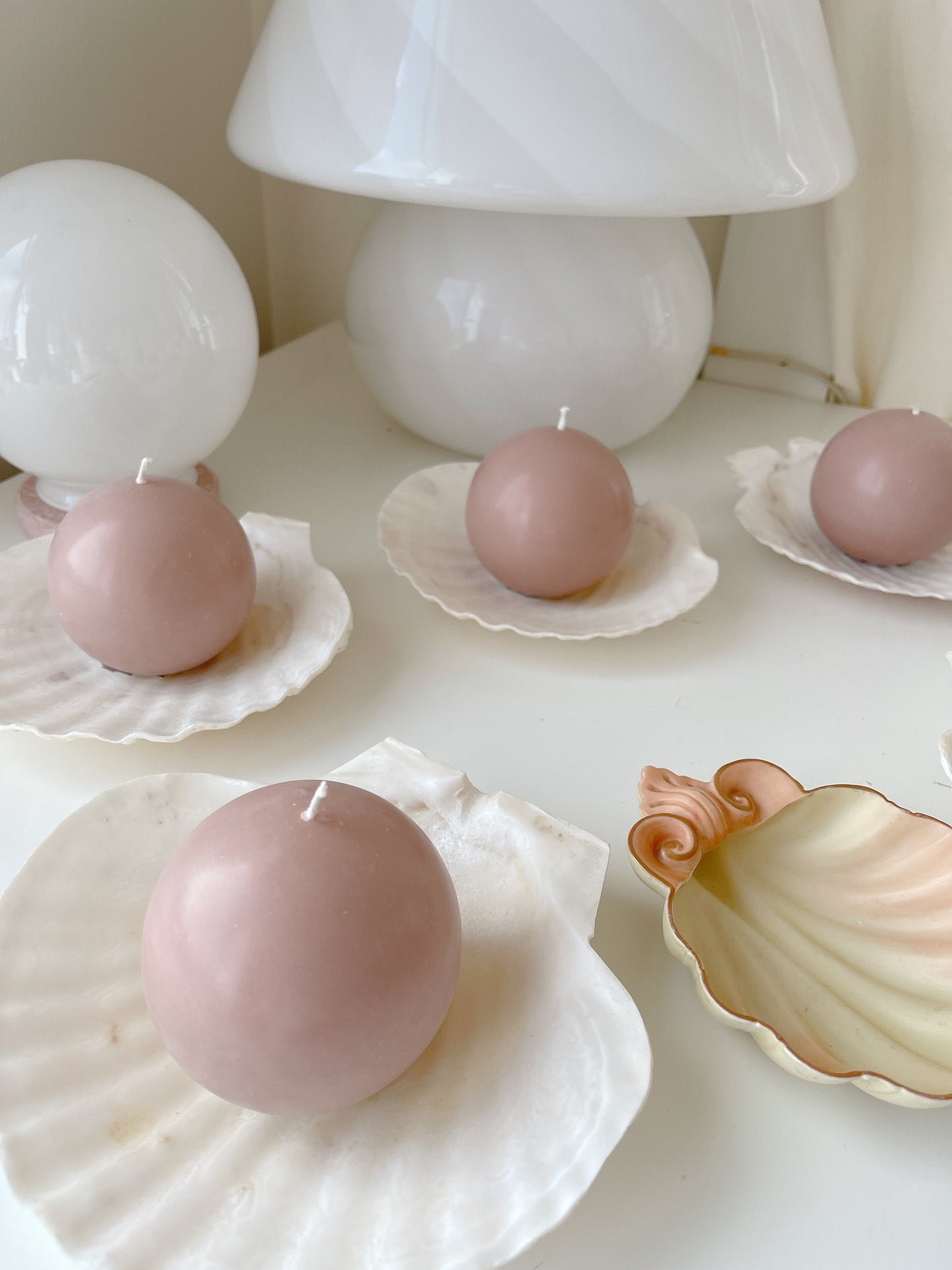 Candle &Shell Set