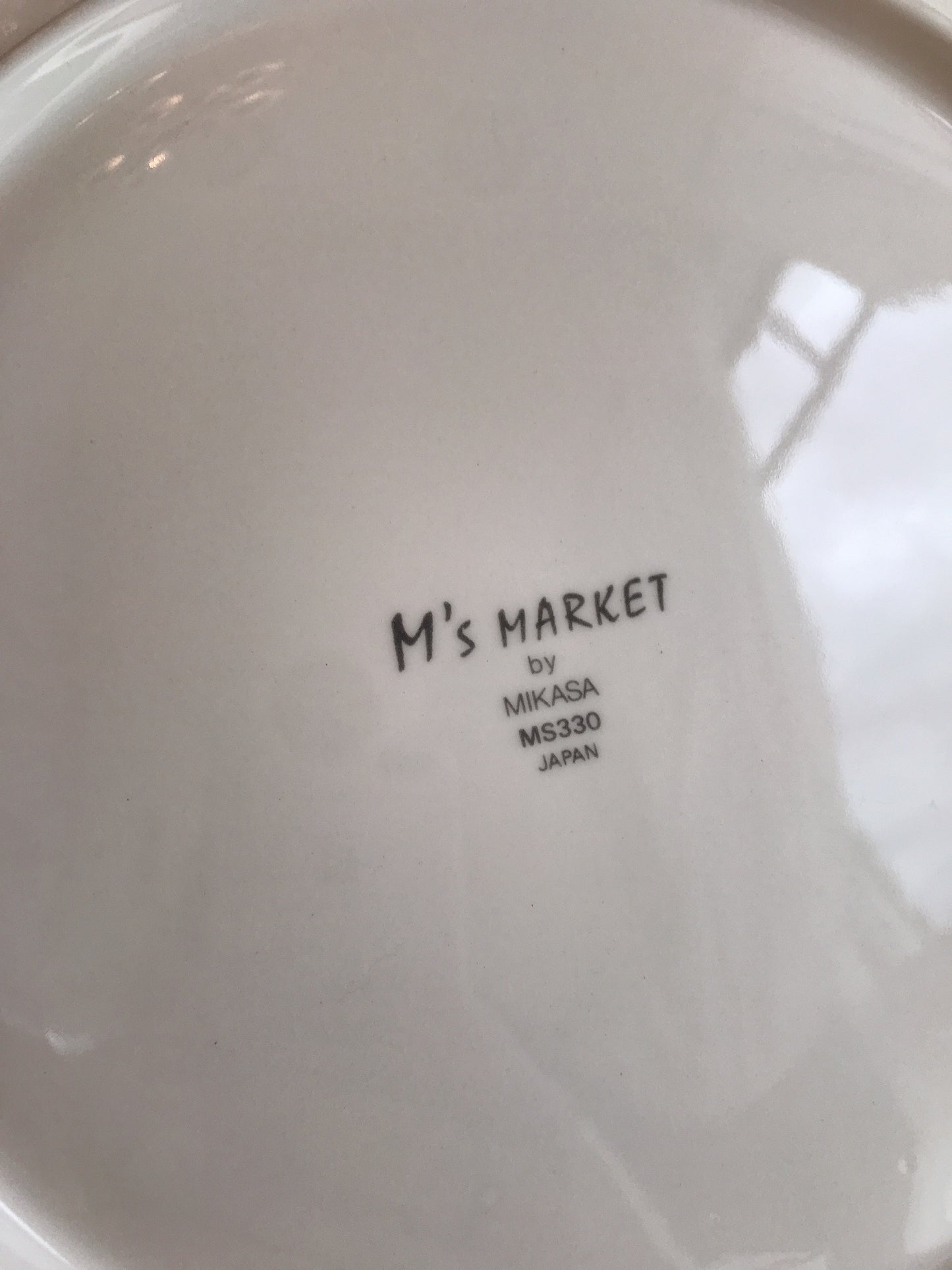 Set 6 Mikasa Yellow Rim Statement Dinner Plates