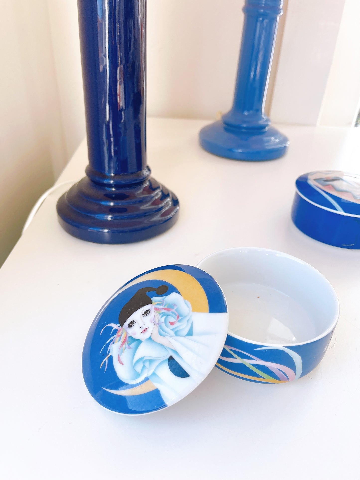 Ceramic Fine China Ceramic Trinket Box - Japan