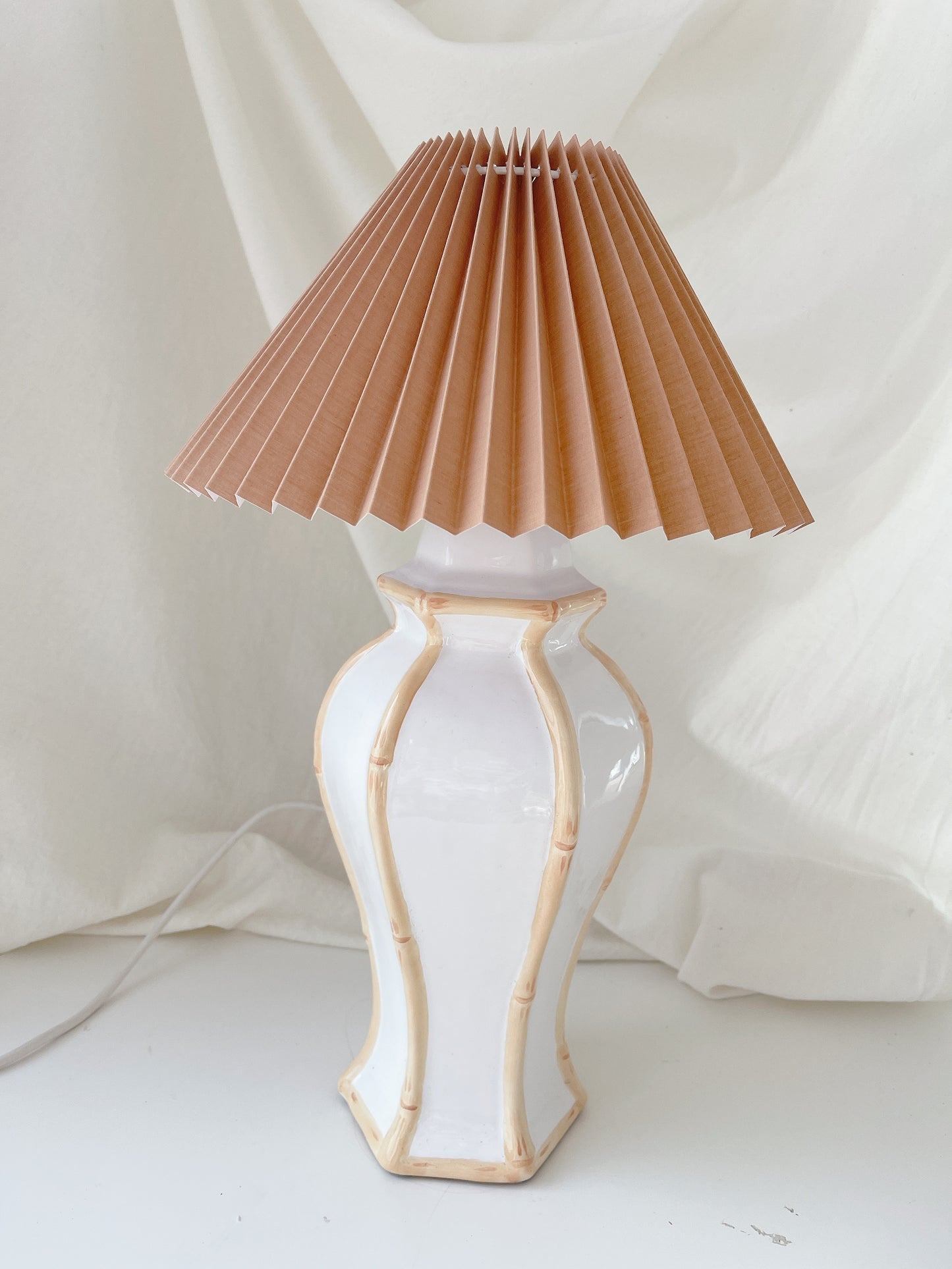 Vintage Lamp Base & Shade