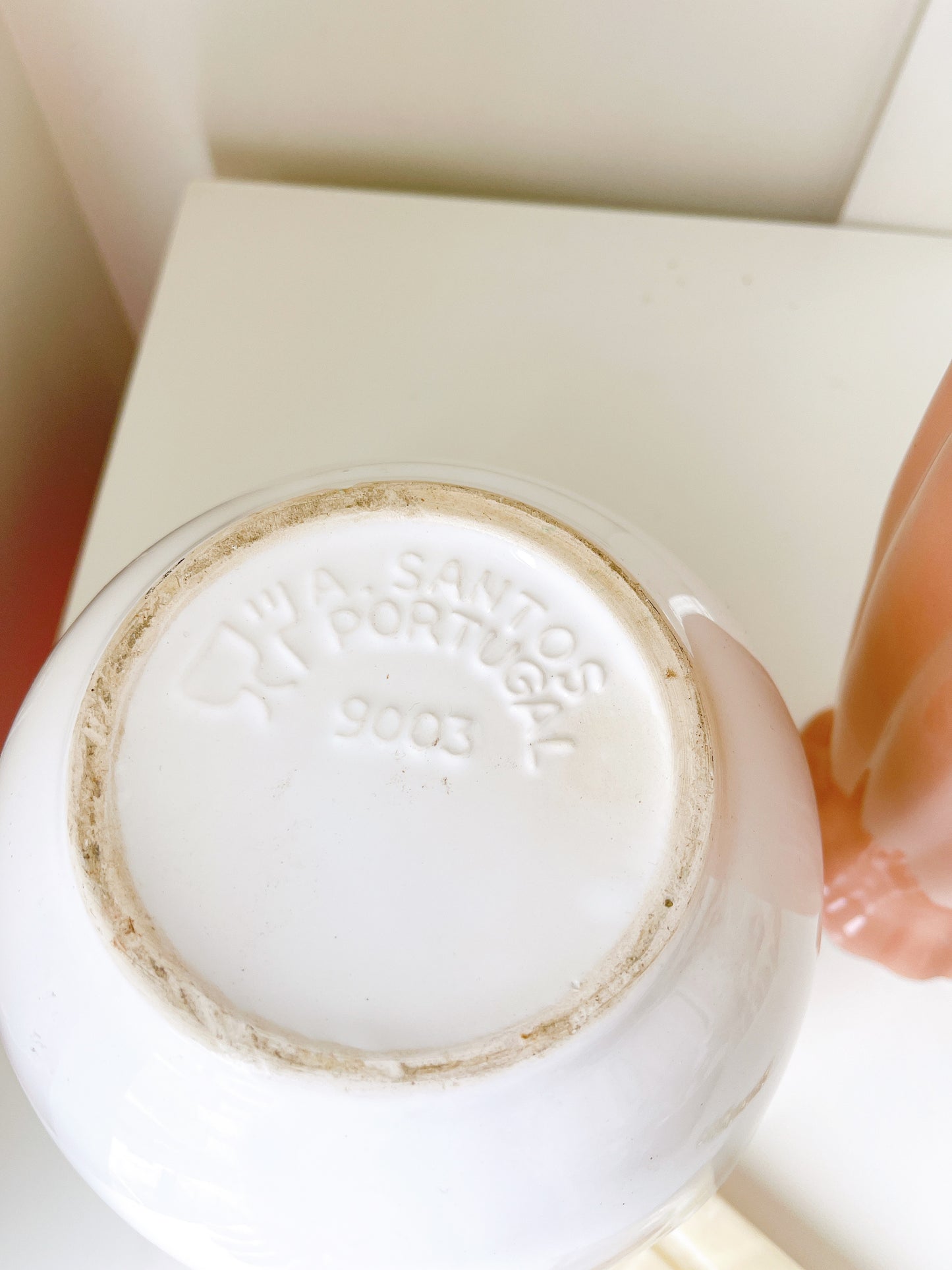 Ceramica A. Santos Lobster/Shell Ceramic Pitched - Portugal