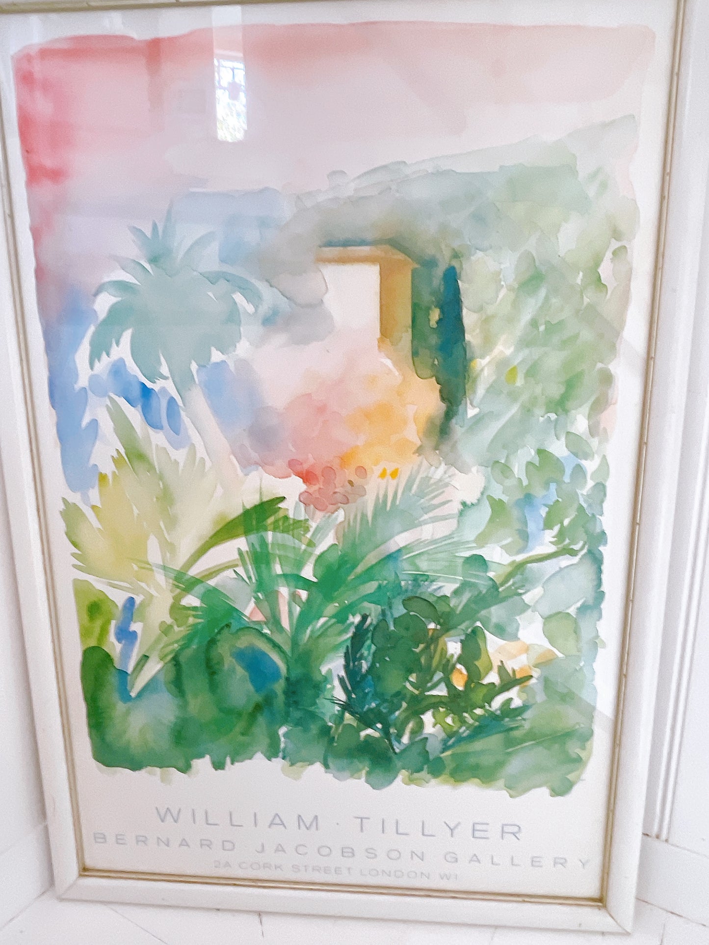 ‘Near Cannes’ William Tillyer Vintage Print