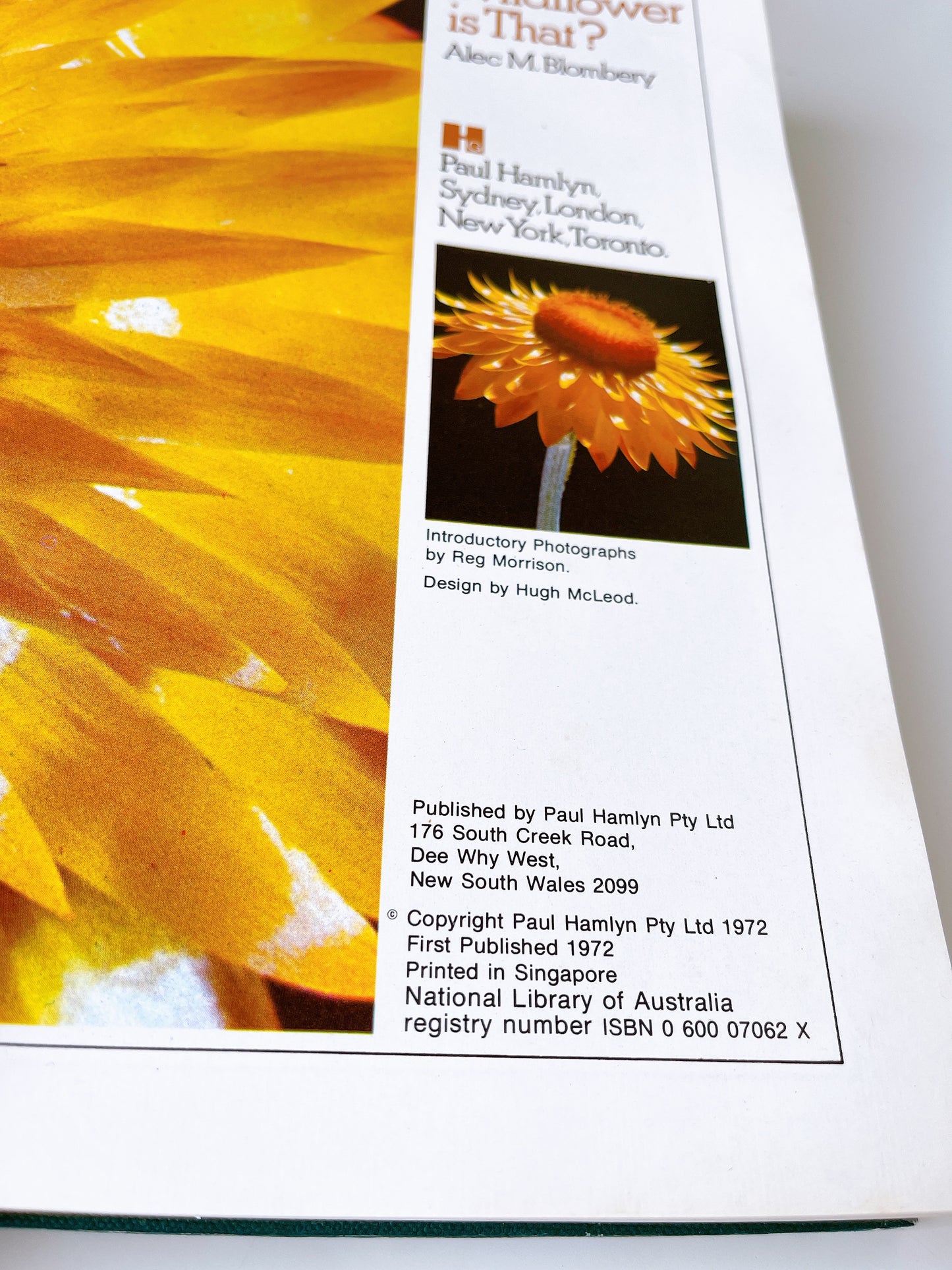 What Wildflower Is That? 1972