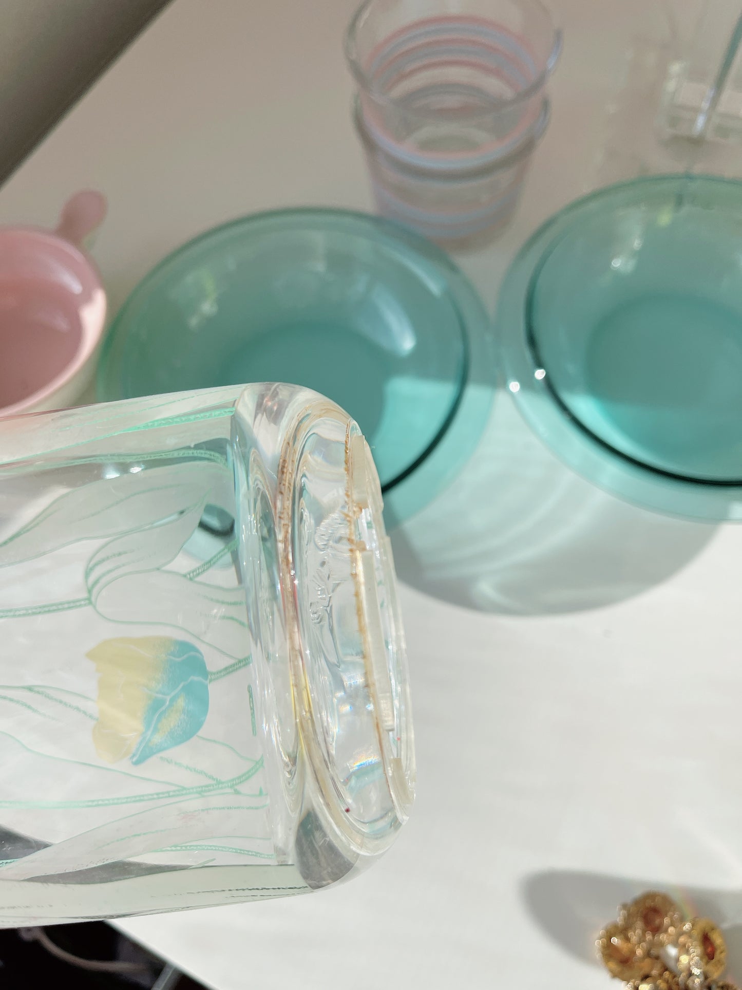 Vintage Melamine Water Jug