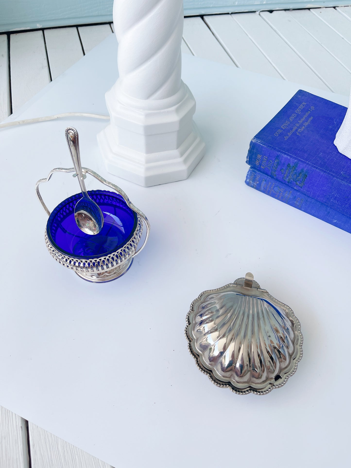 Vintage Silver Clam