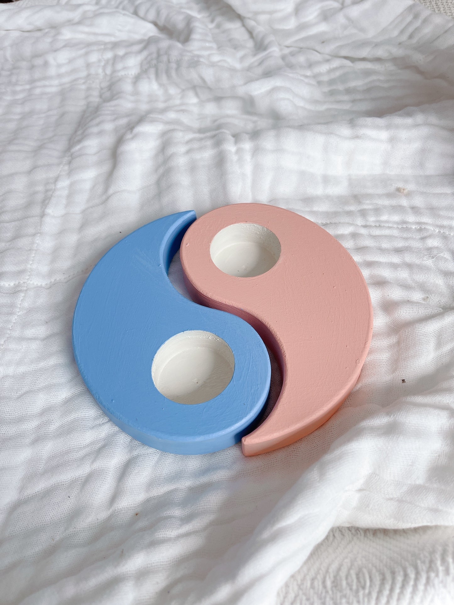 Yin Yang T-Light Candle Holder