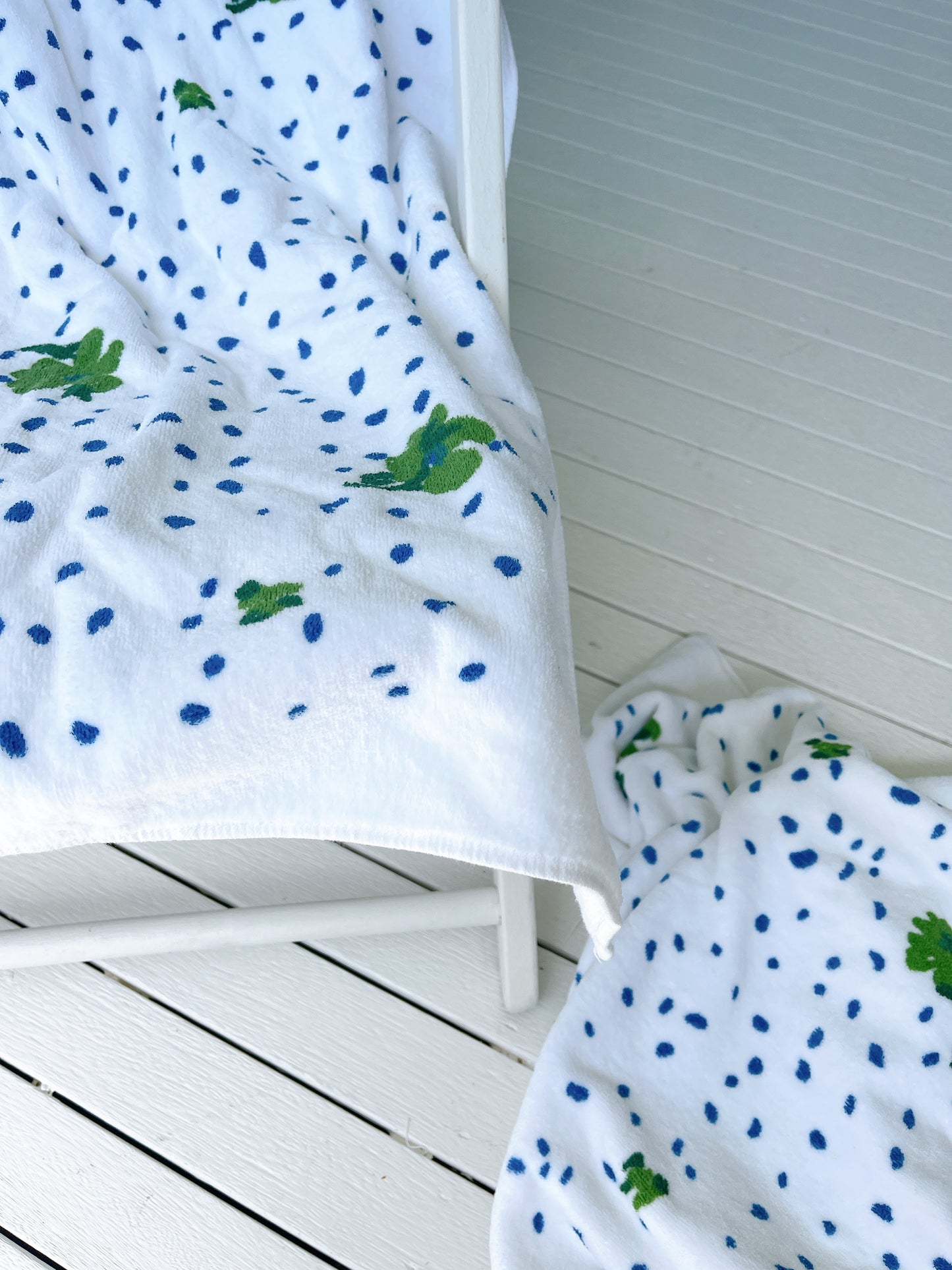 Vintage Spotty Towel - 2 available