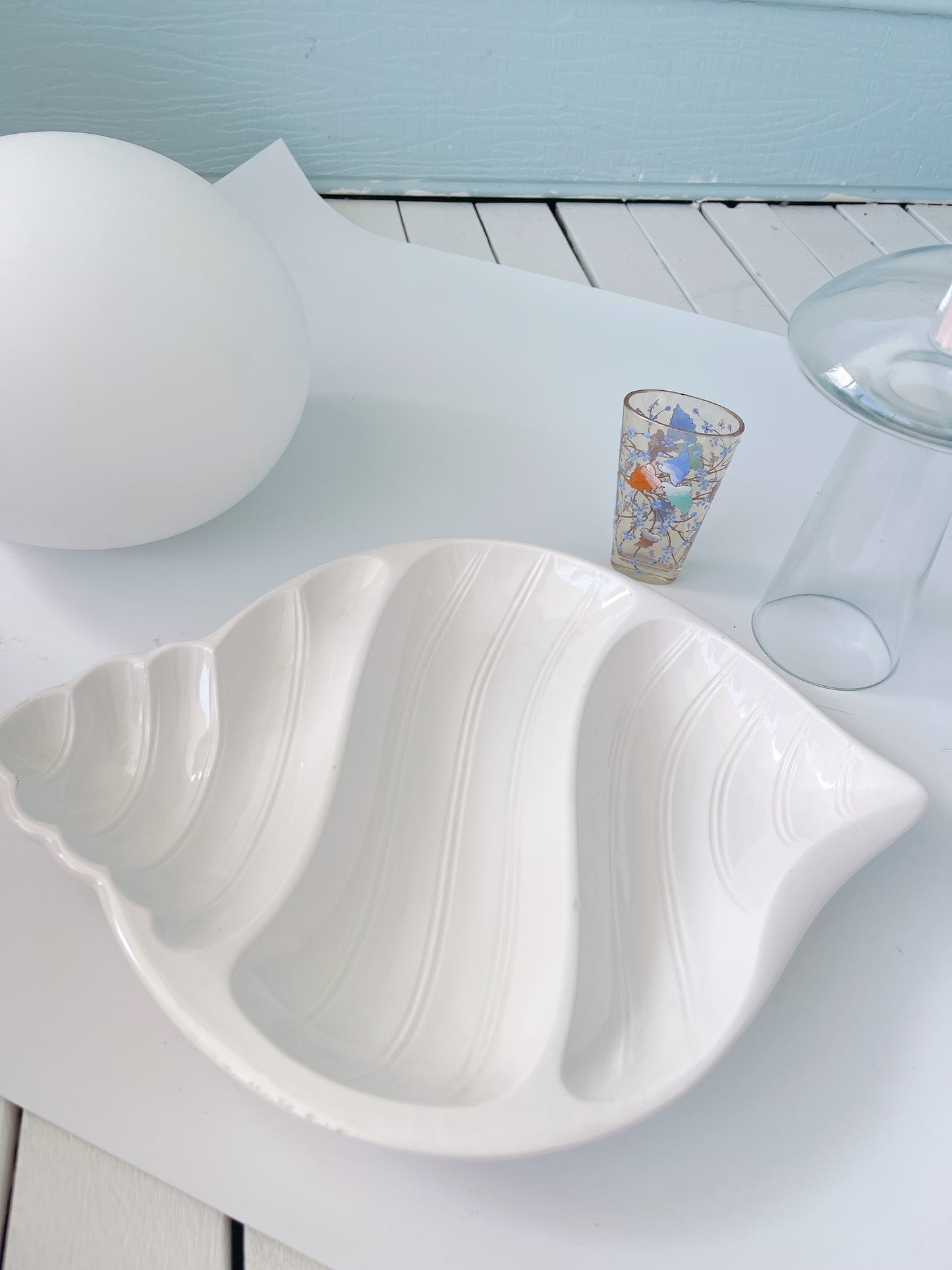 Vintage Shell Platter - Japan