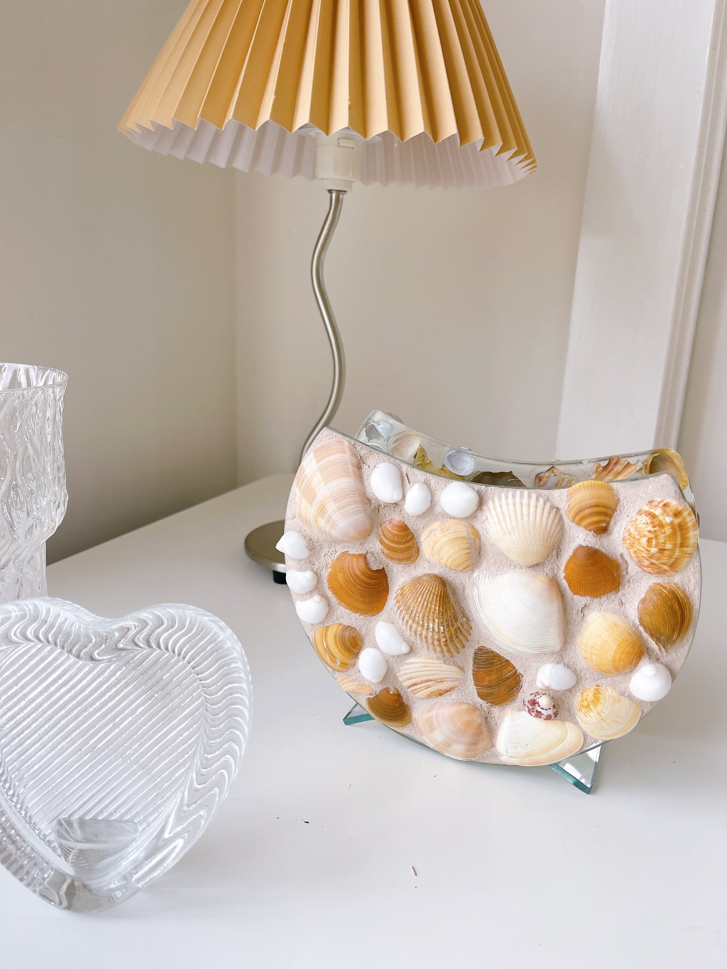 Shell Glass Vase