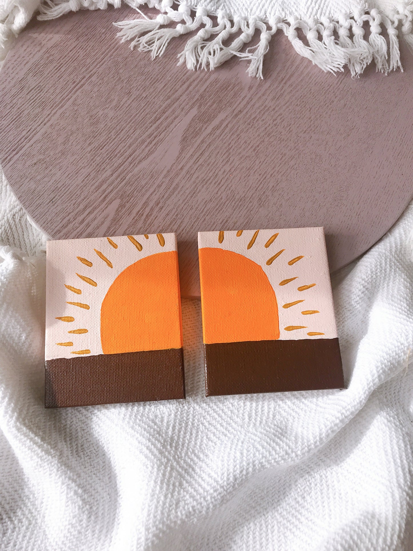Sun Mini Canvases