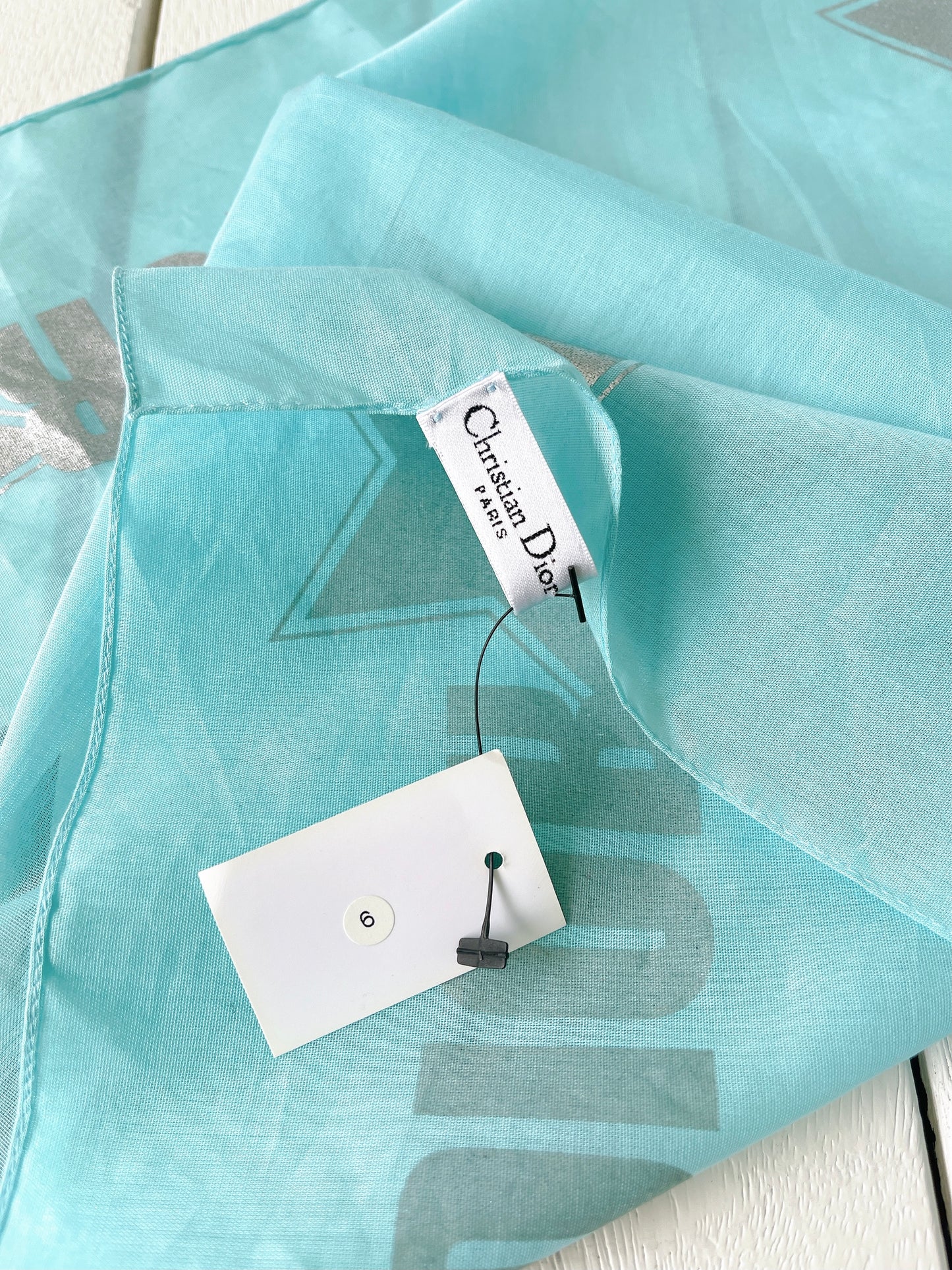 Authentic Christian Dior Cotton Scarf