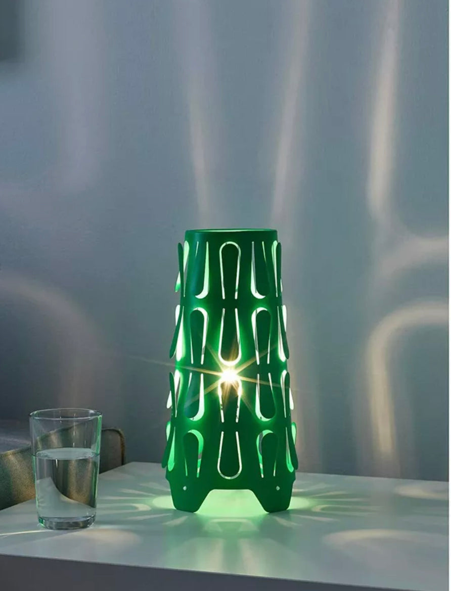 Kajuta IKEA Green Metal Lamp