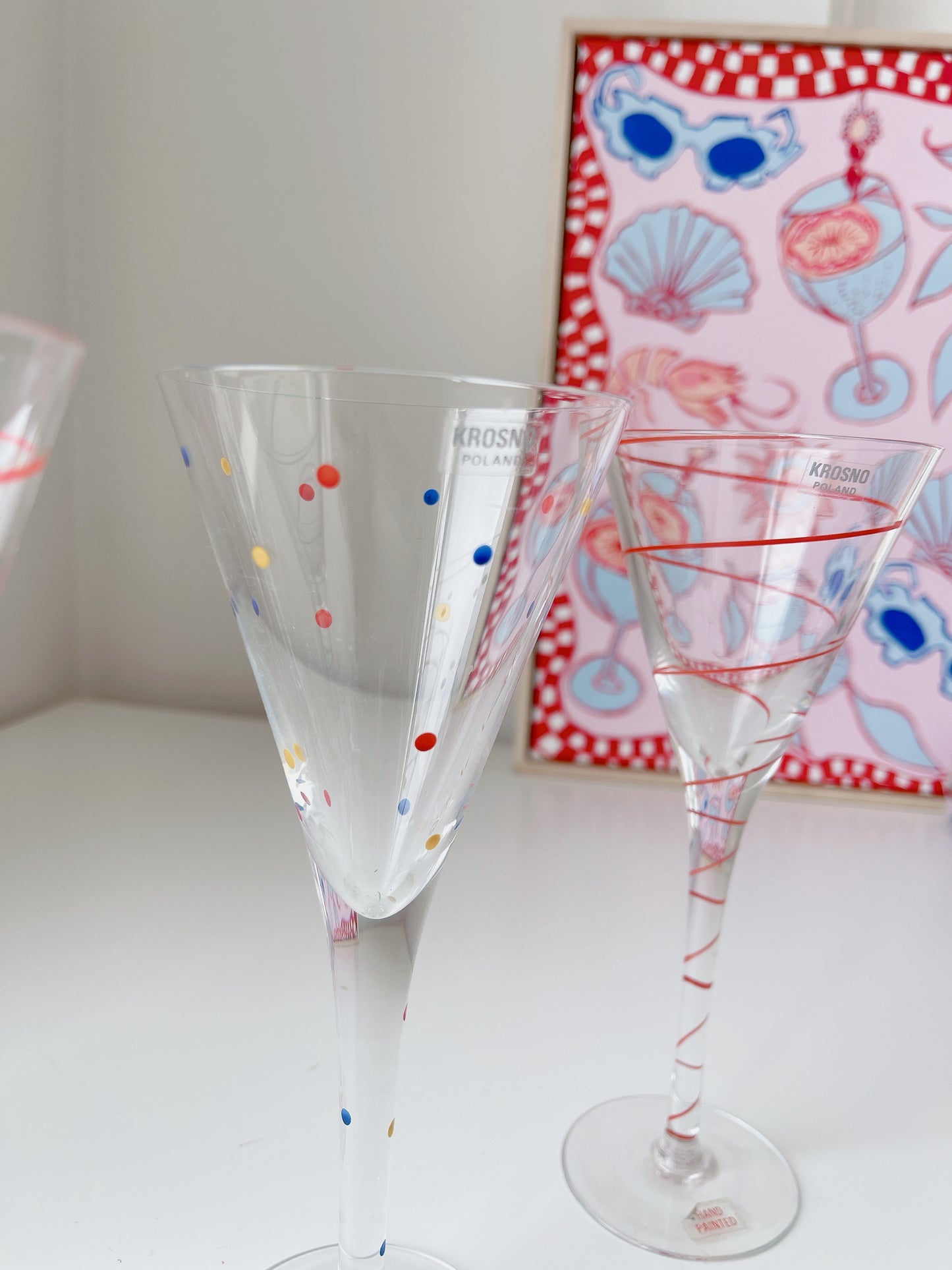 Krosno Polish Stemmed Glasses