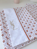 Vintage Yves Saint Laurent Pillow Slips x2
