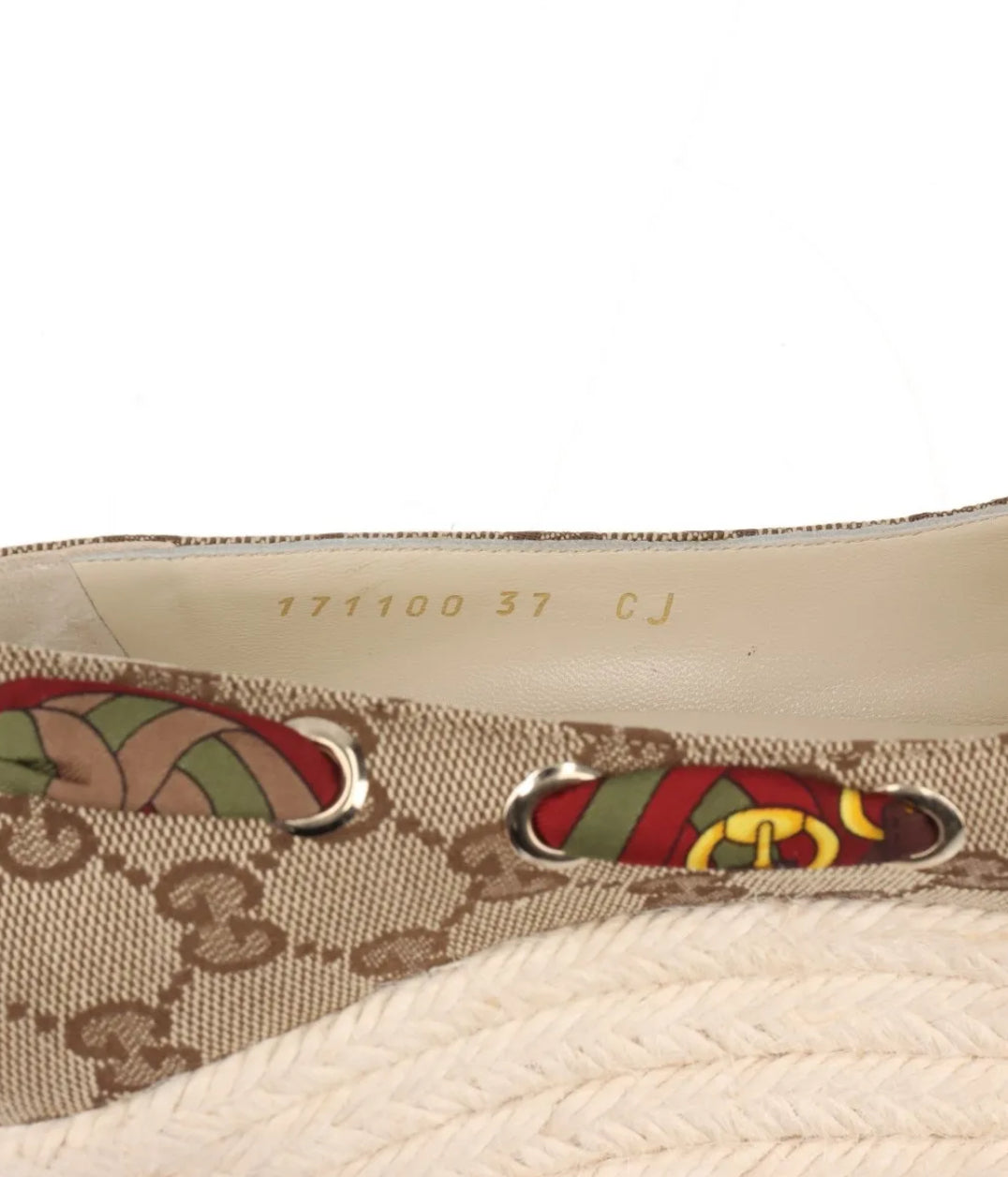Gucci Scarf Bow Wedge