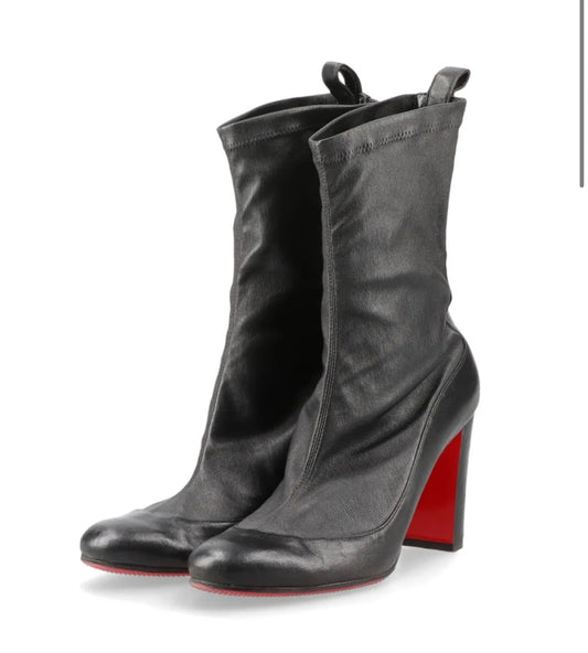Christian Louboutin Leather Gena Bootie