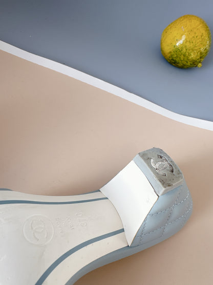 Chanel Quilted Lambskin Sandals