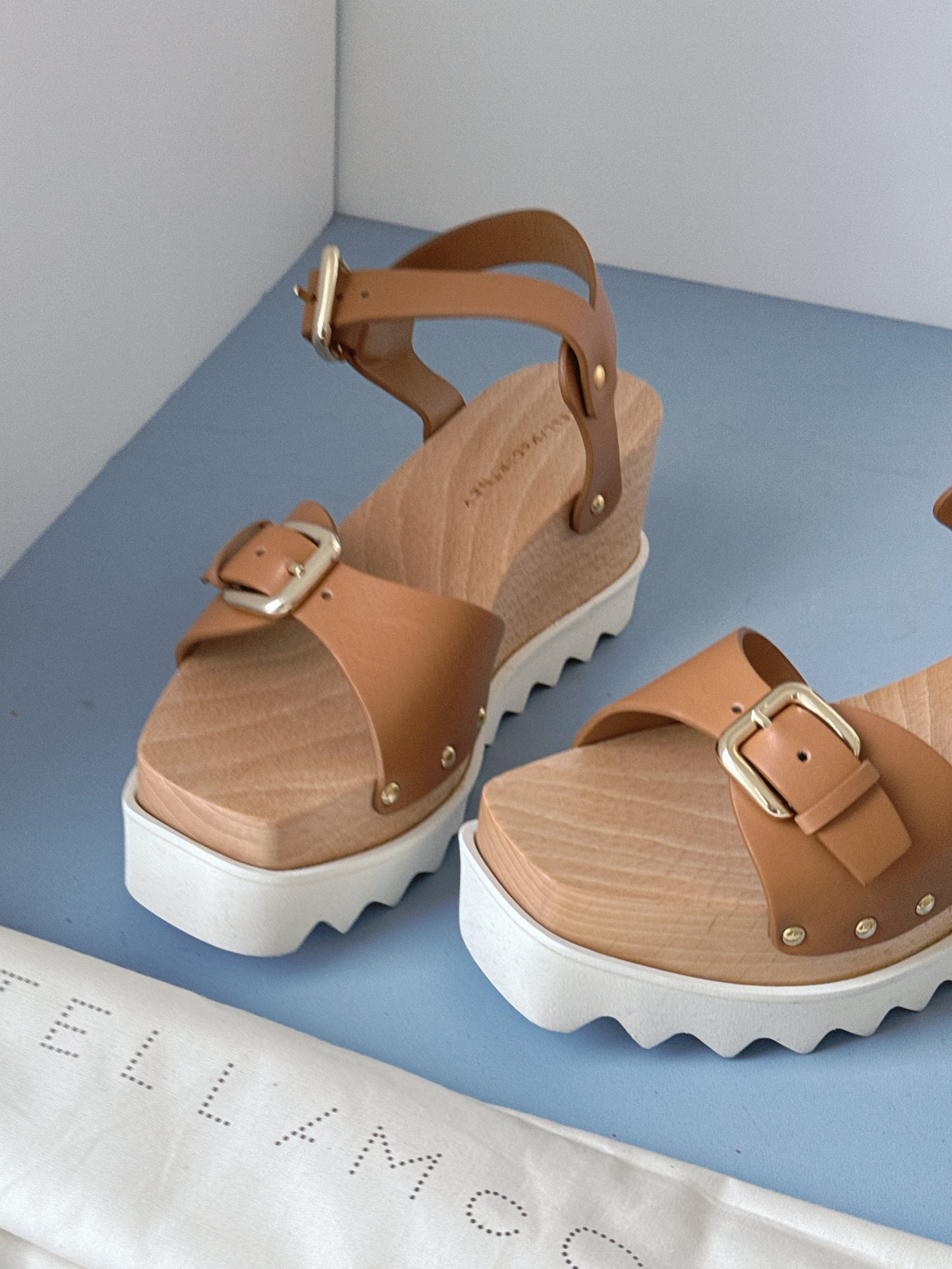 Stella McCartney Elyse Vegan Platform Sandals -37